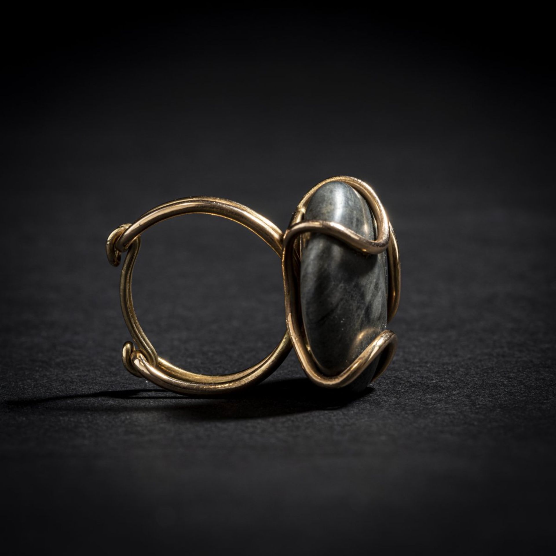 Naum Slutzky, Pebble ring, c. 1962 - Bild 3 aus 3