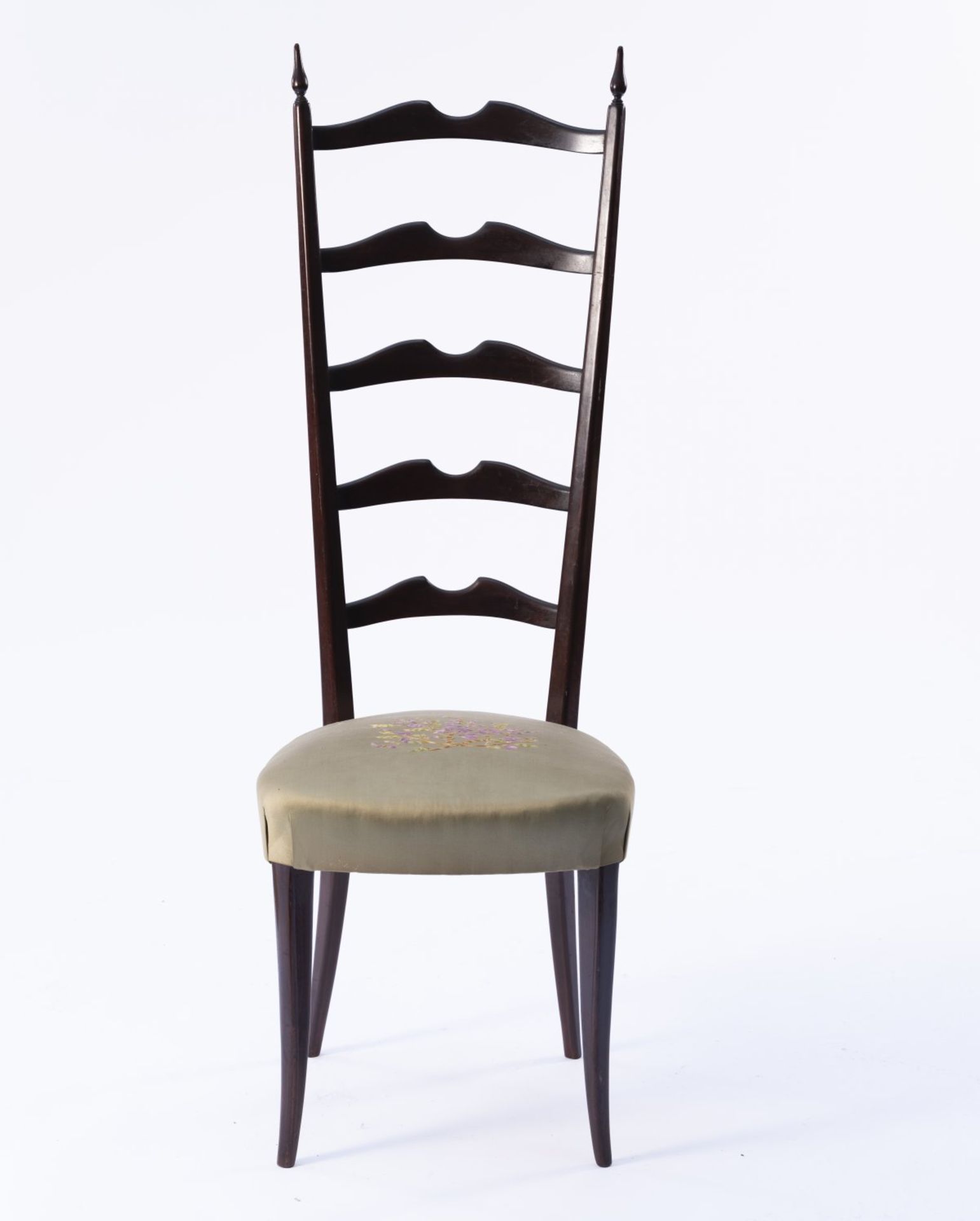 Italy, Set of eight side chairs, 1940s - Bild 17 aus 20