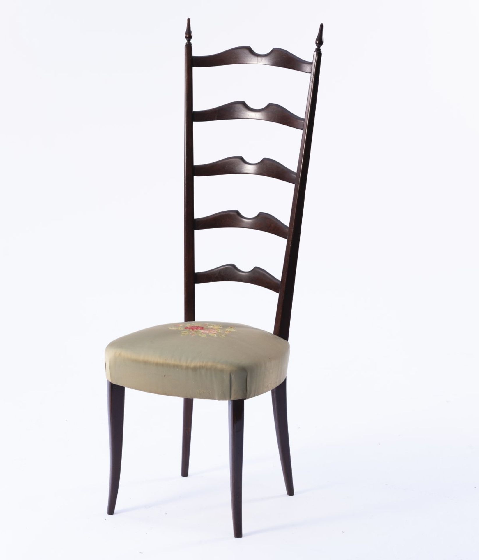 Italy, Set of eight side chairs, 1940s - Bild 6 aus 20