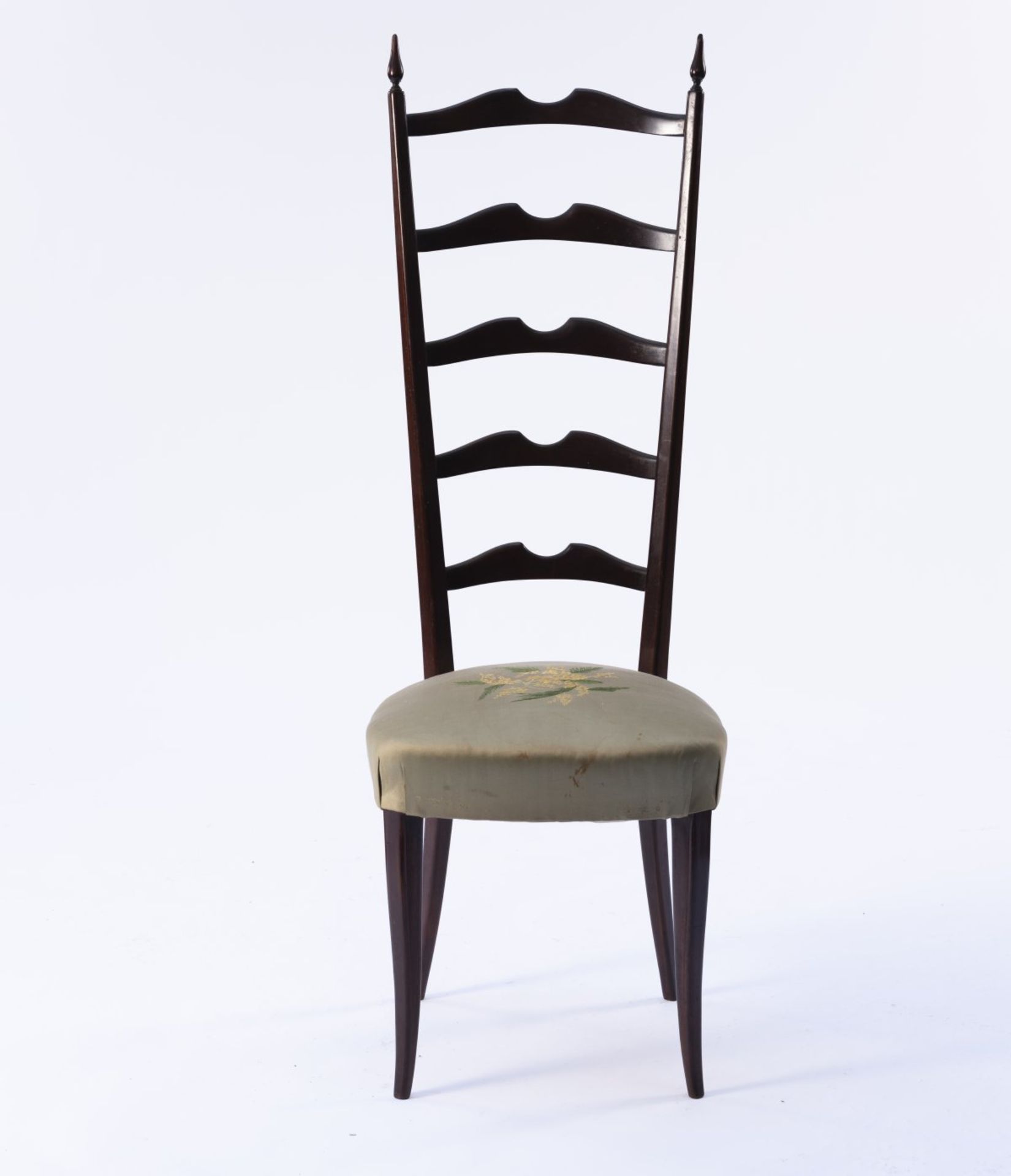 Italy, Set of eight side chairs, 1940s - Bild 8 aus 20