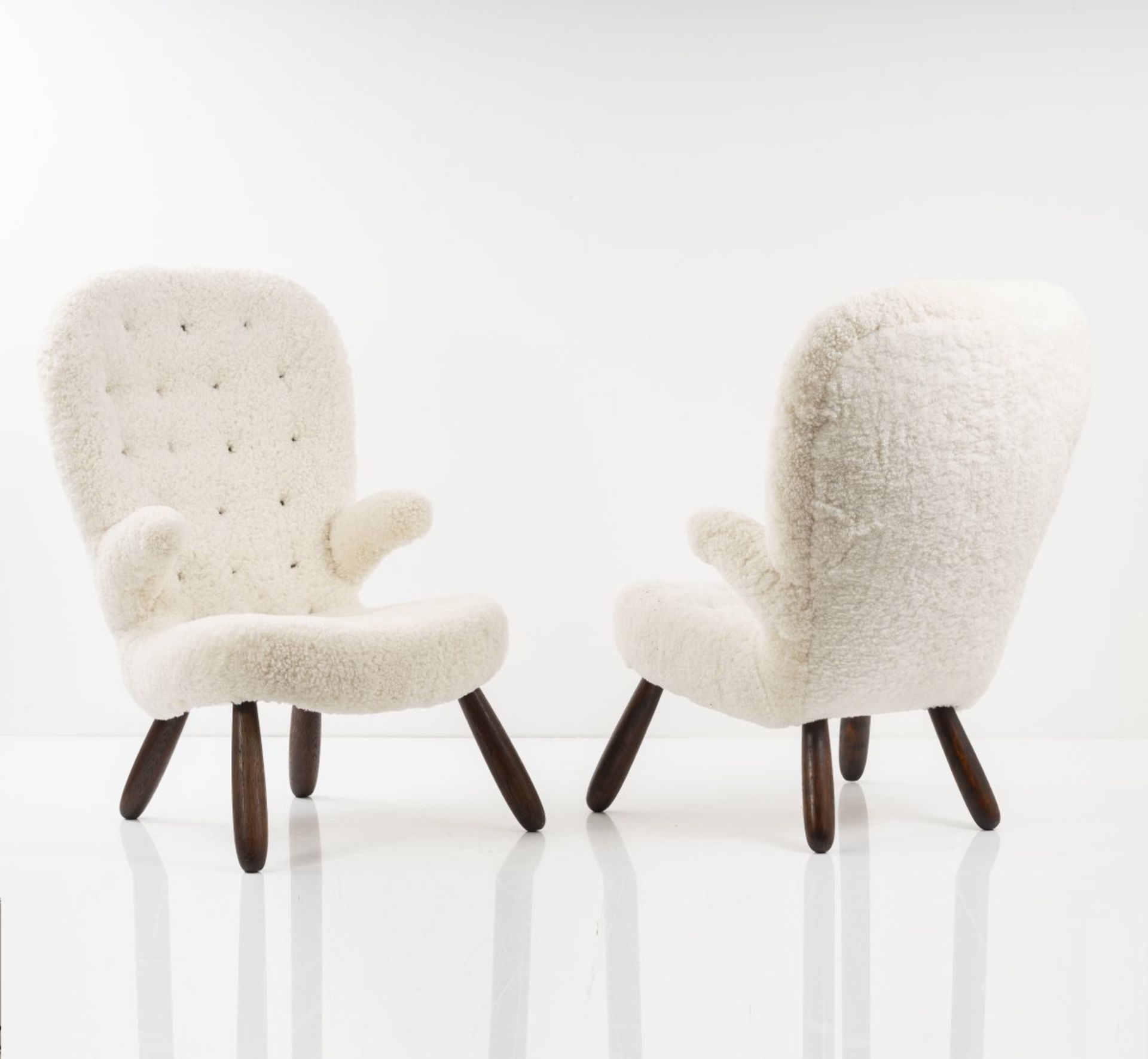 Philip Arctander (attributed), Set of two armchairs, c. 1952 - Bild 2 aus 3