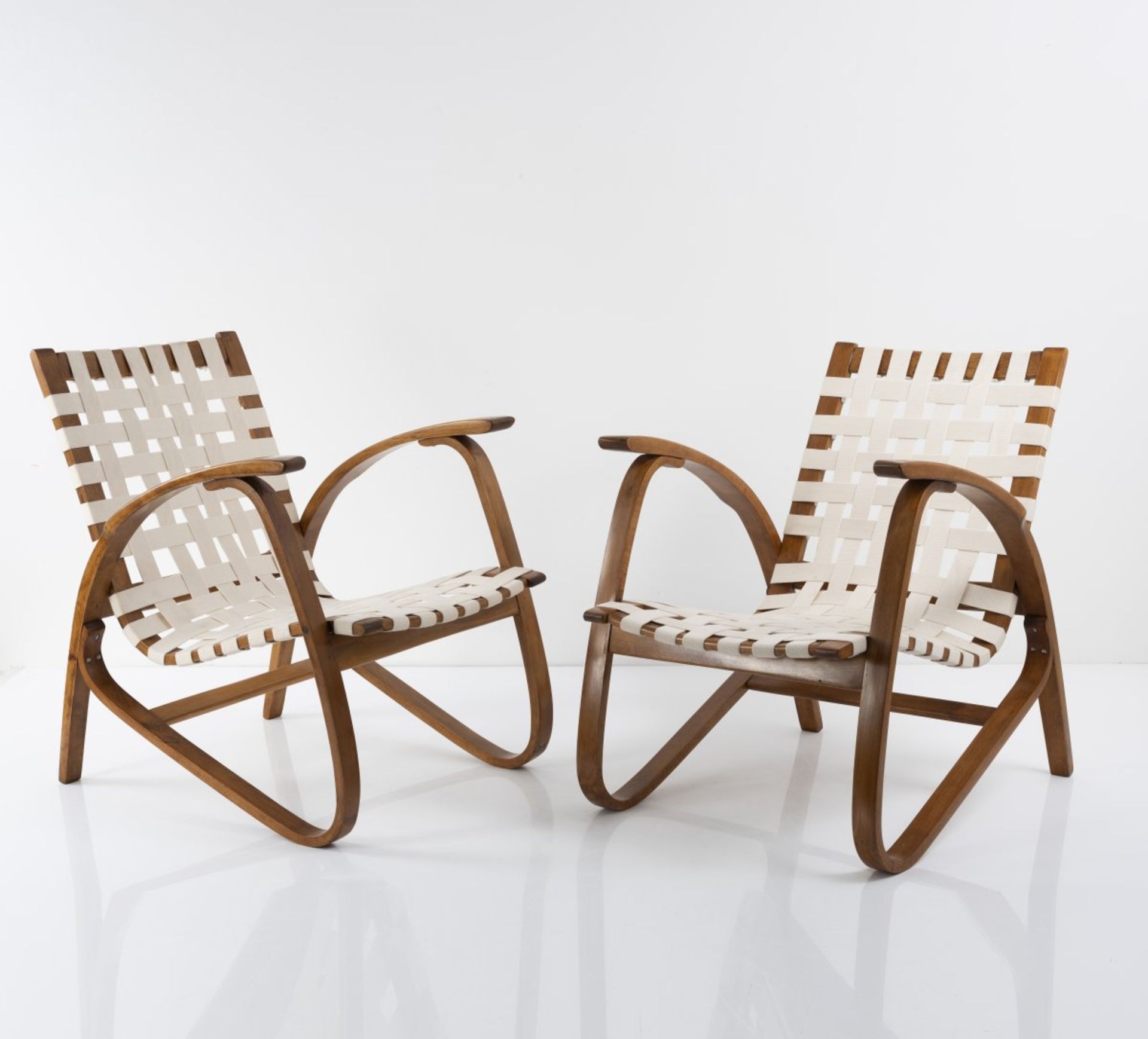 Jiri Vanek, Set of two armchairs, c. 1949 - Bild 4 aus 11