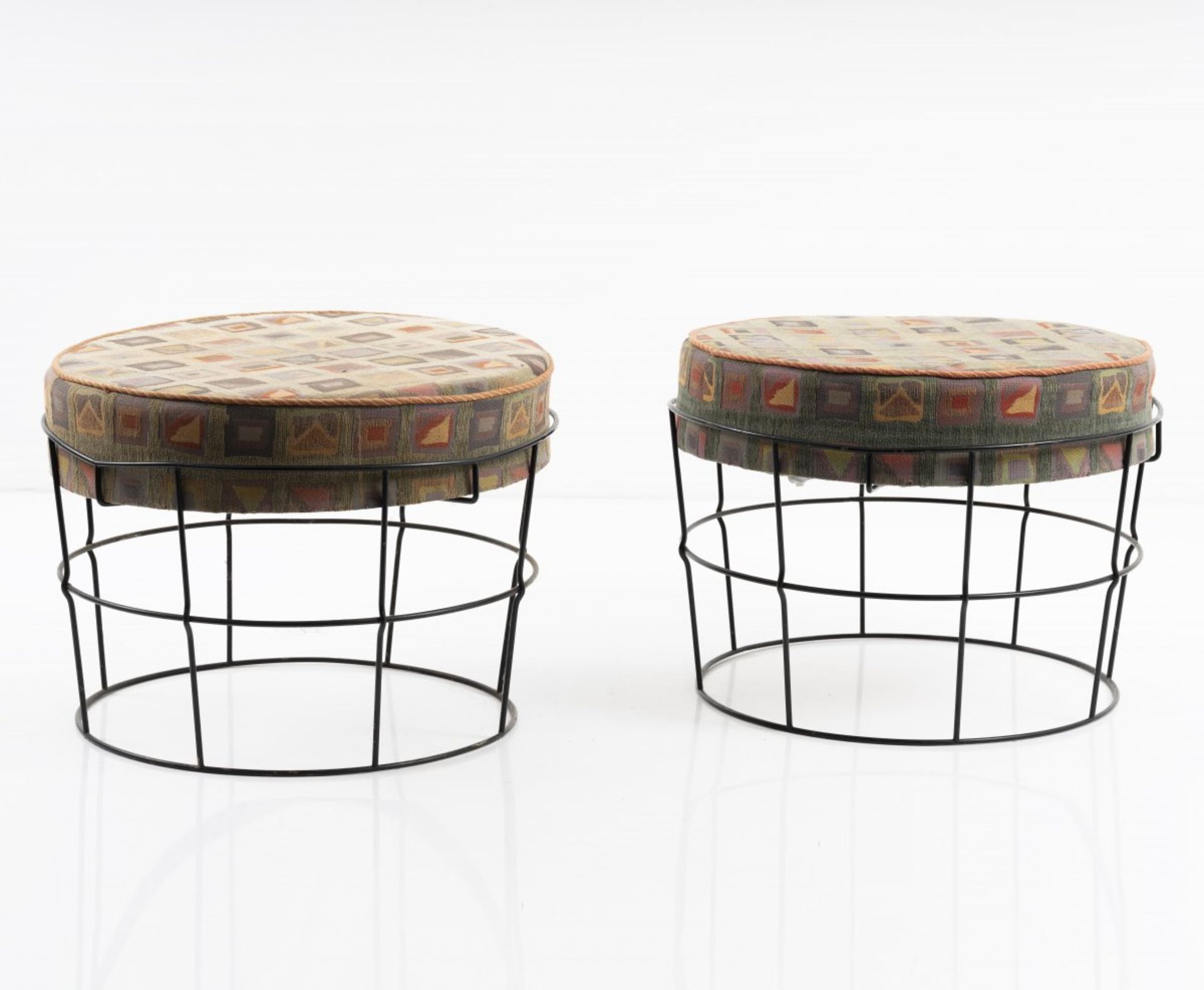 Verner Panton (in the style of), Set of two stools, 1960s - Bild 4 aus 5