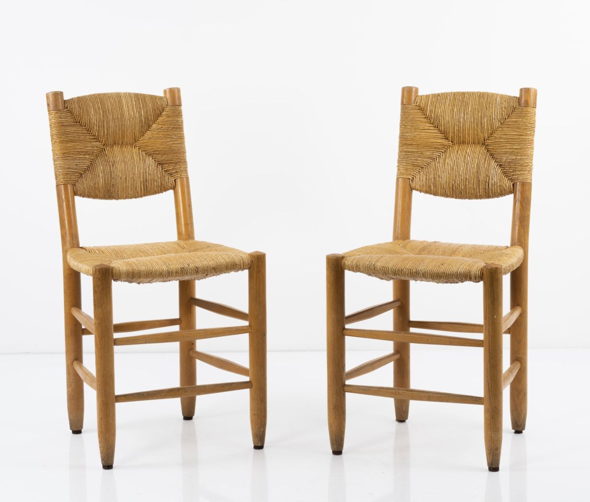 Charlotte Perriand, Set of two chairs, 1939