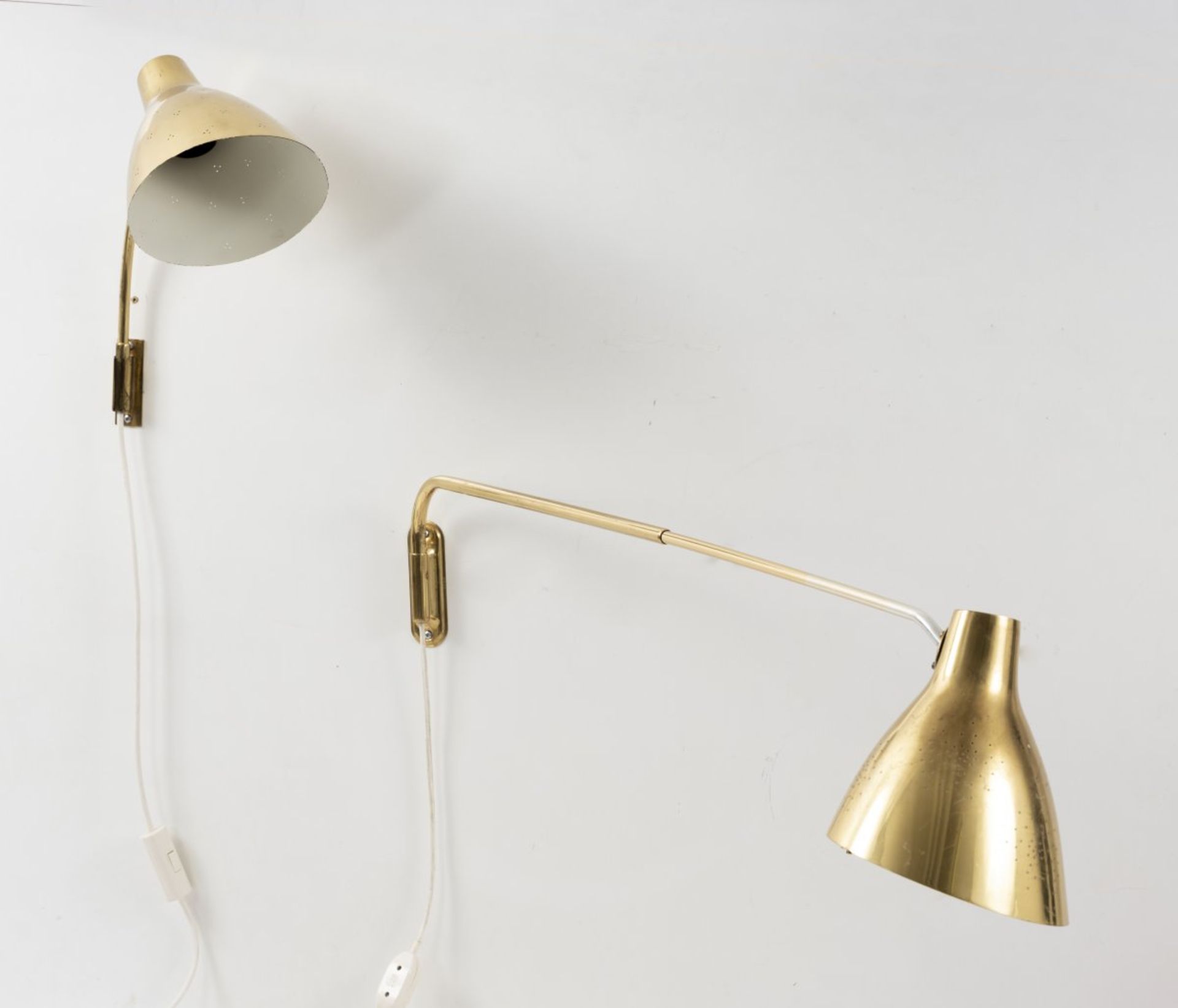 Lisa Johansson-Pape, Set of two wall lights, 1950s - Bild 2 aus 6