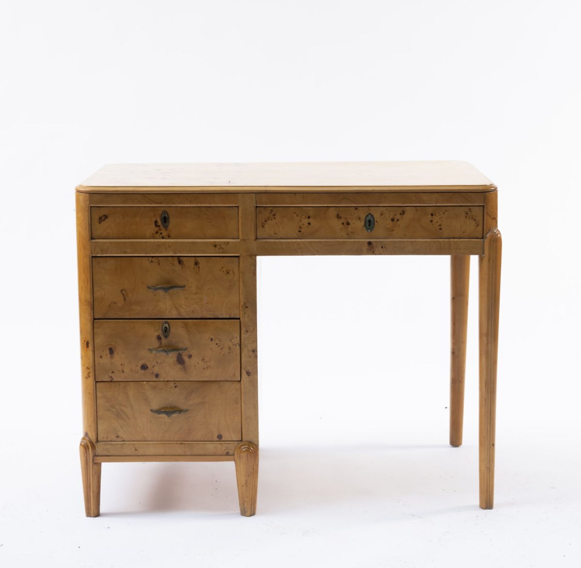 Italy, Small writing / dressing table with chair, 1940 / 50s - Bild 5 aus 5