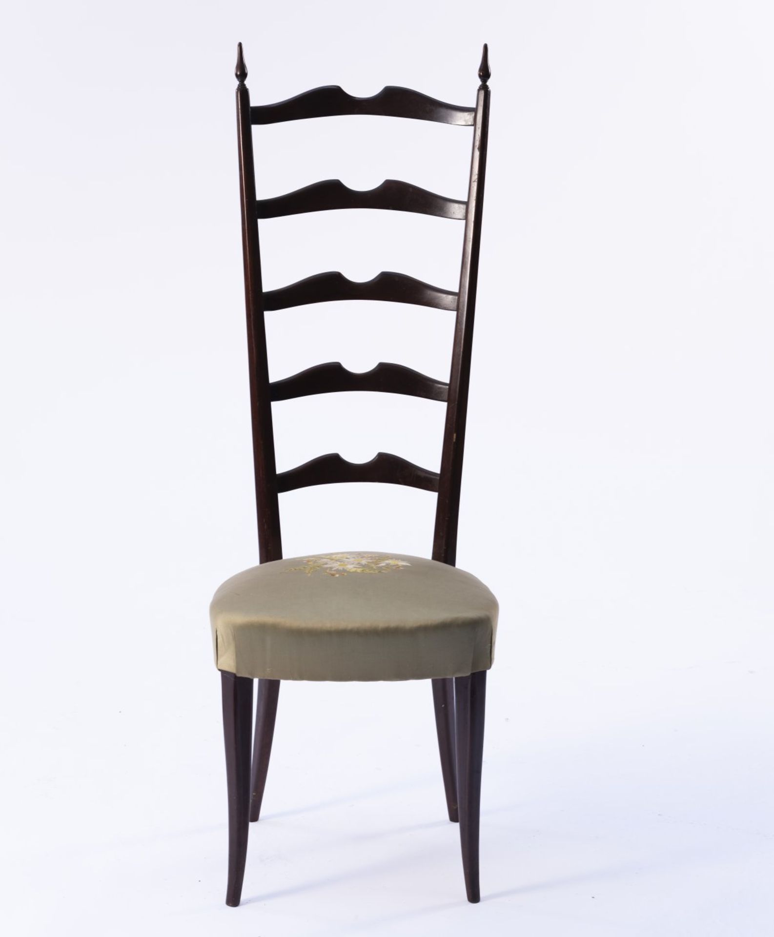 Italy, Set of eight side chairs, 1940s - Bild 2 aus 20