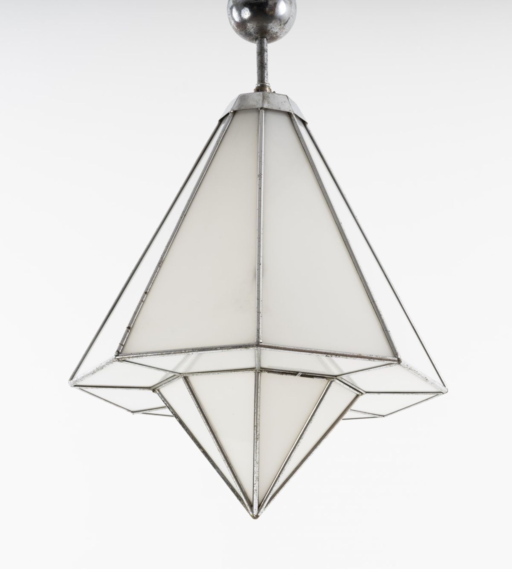 Czechoslovakia (attributed), Ceiling light, 1920s