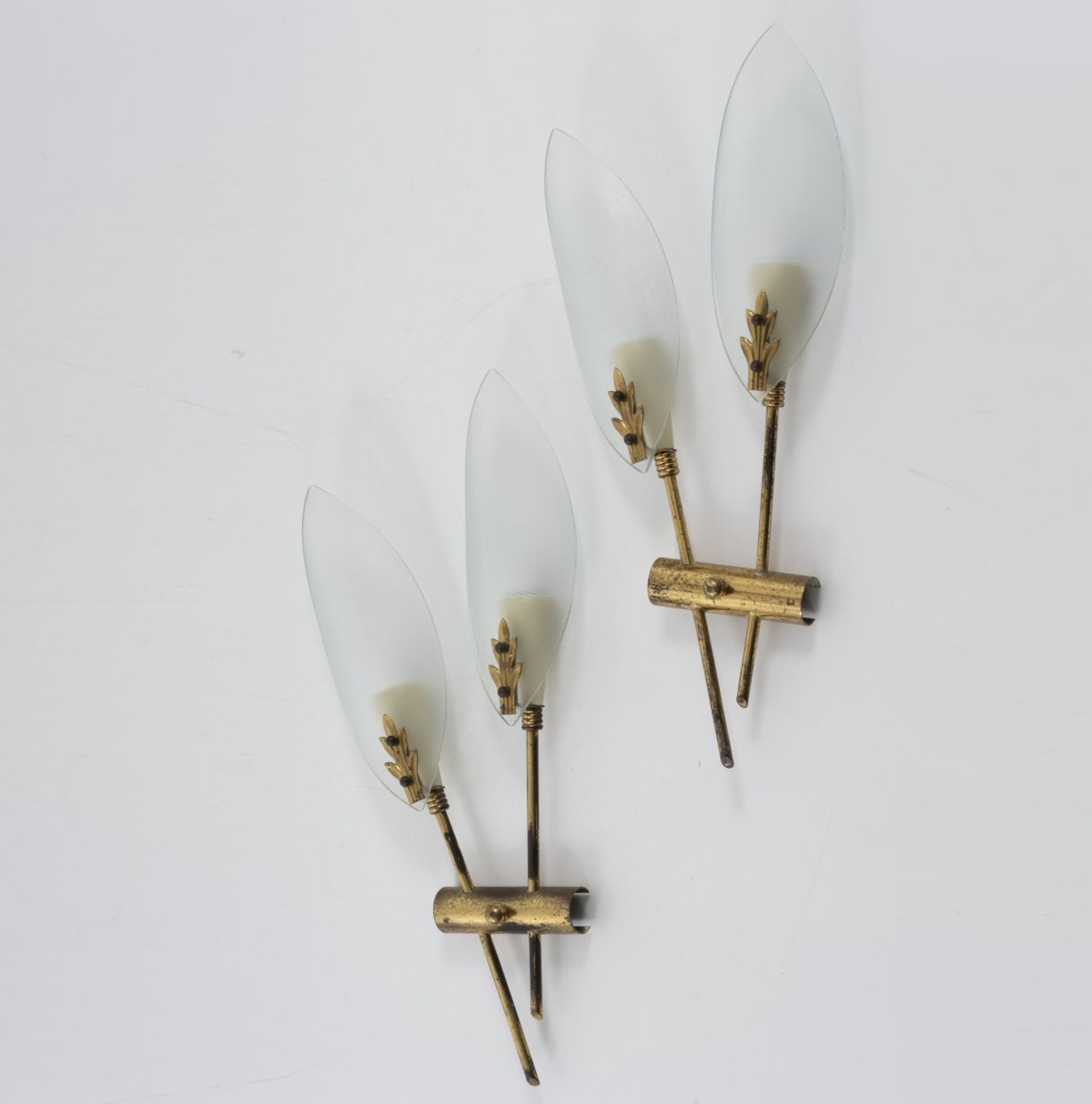 Italy, Set of two wall lights, 1940 / 50s - Bild 2 aus 2