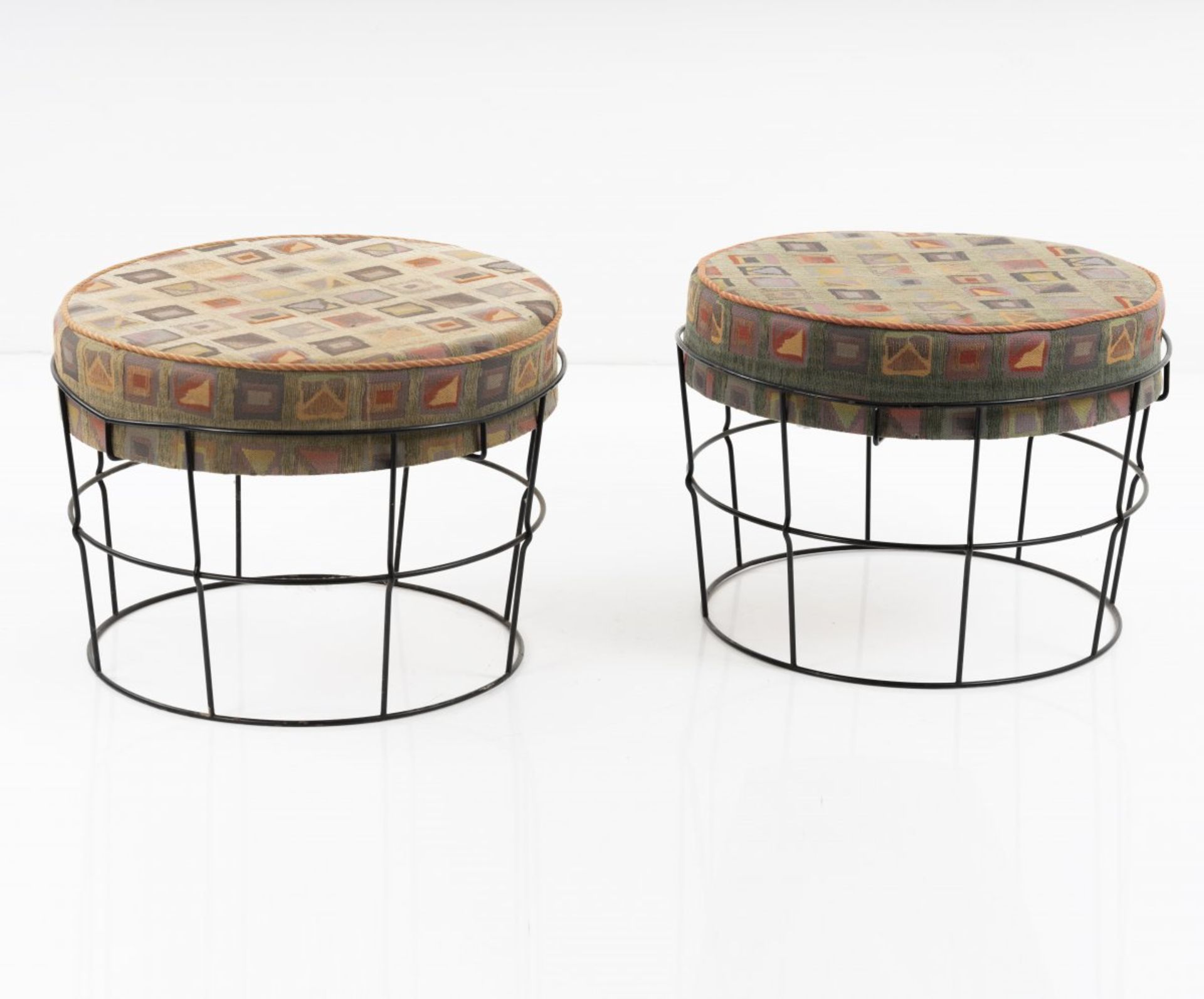 Verner Panton (in the style of), Set of two stools, 1960s - Bild 3 aus 5