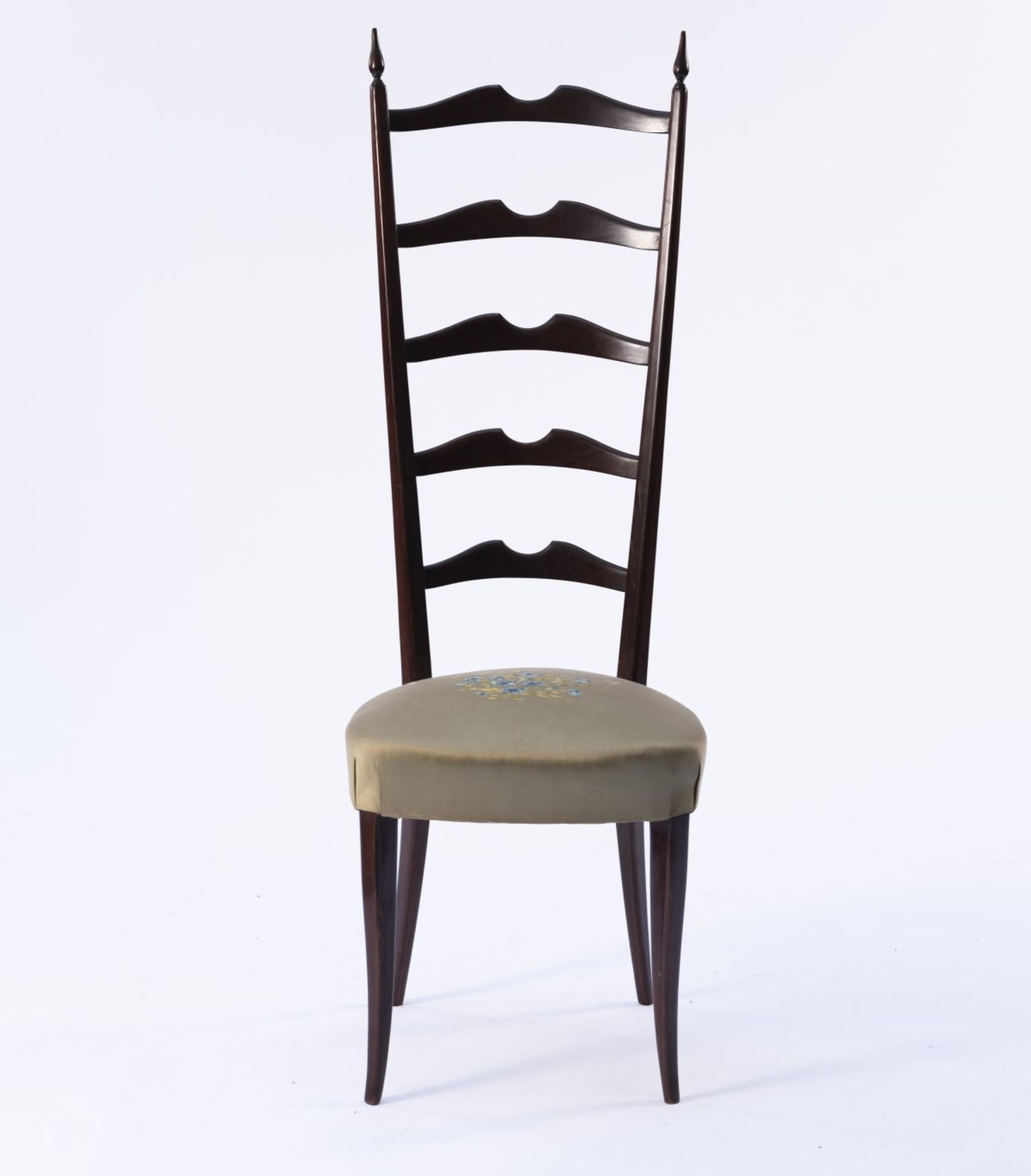 Italy, Set of eight side chairs, 1940s - Bild 11 aus 20