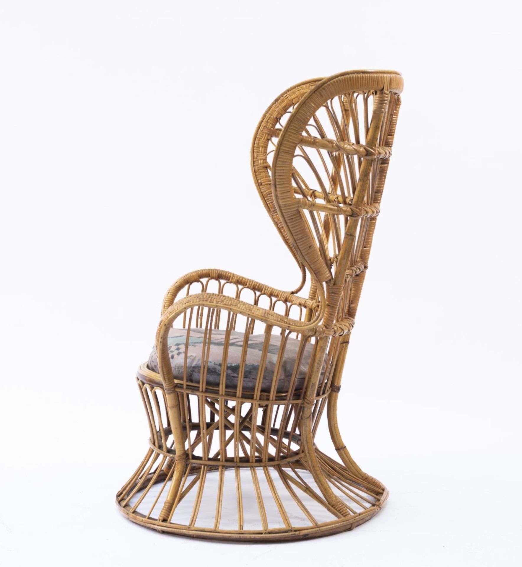 Gio Ponti, Wicker chair, c. 1950 - Bild 2 aus 5