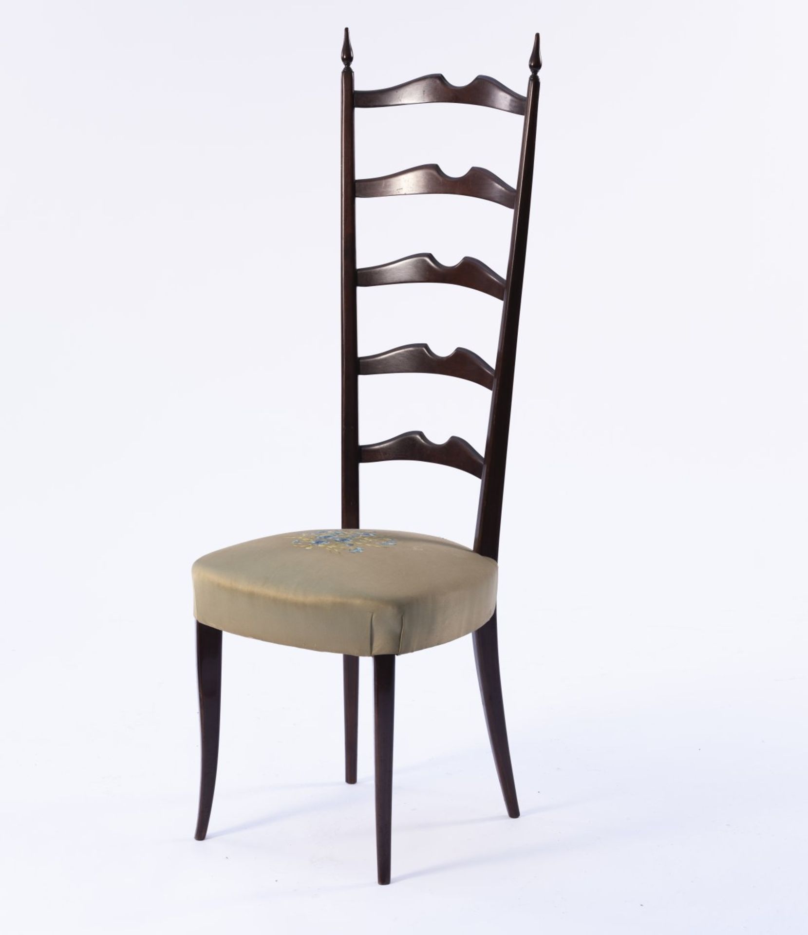 Italy, Set of eight side chairs, 1940s - Bild 13 aus 20