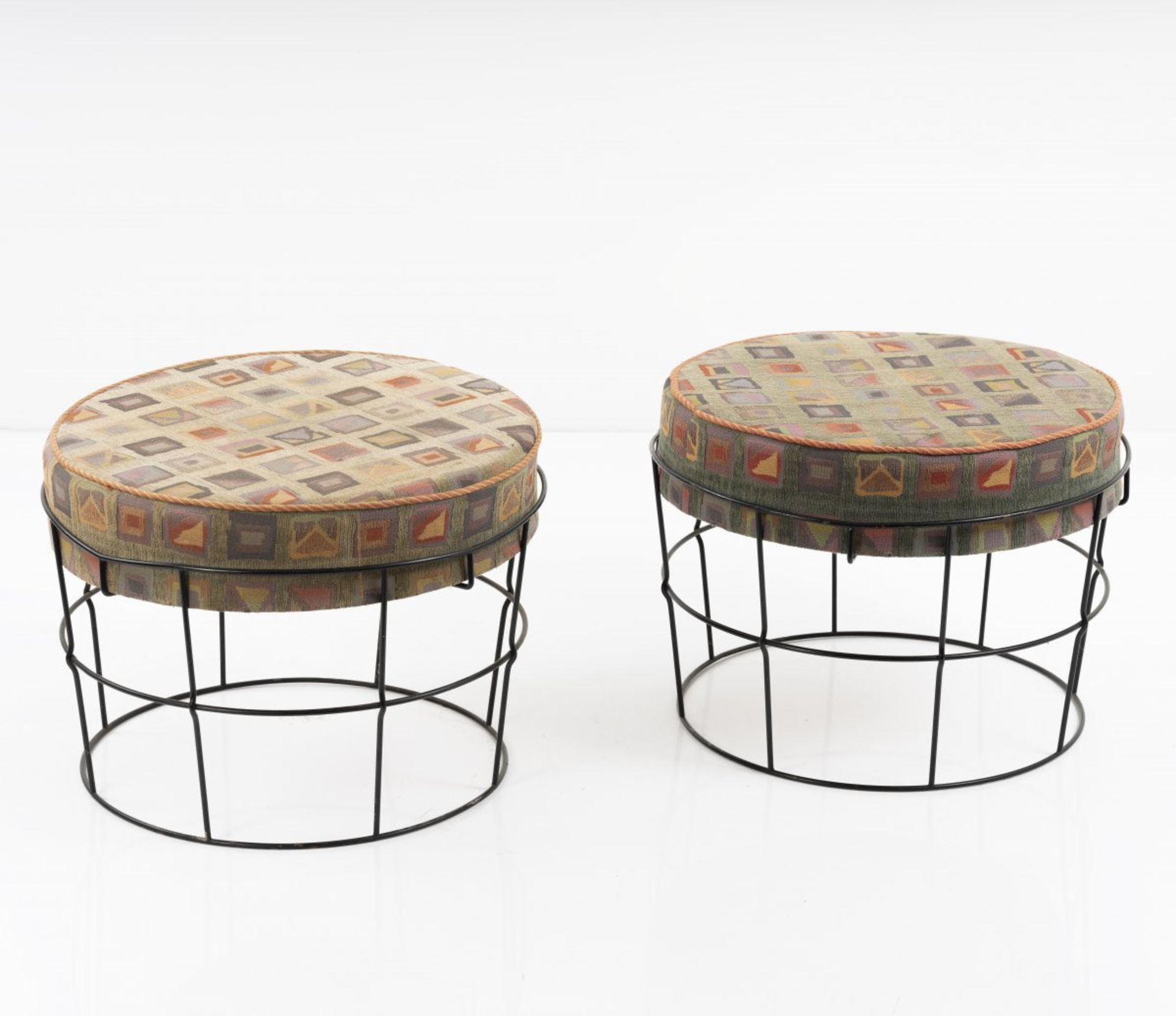 Verner Panton (in the style of), Set of two stools, 1960s - Bild 2 aus 5