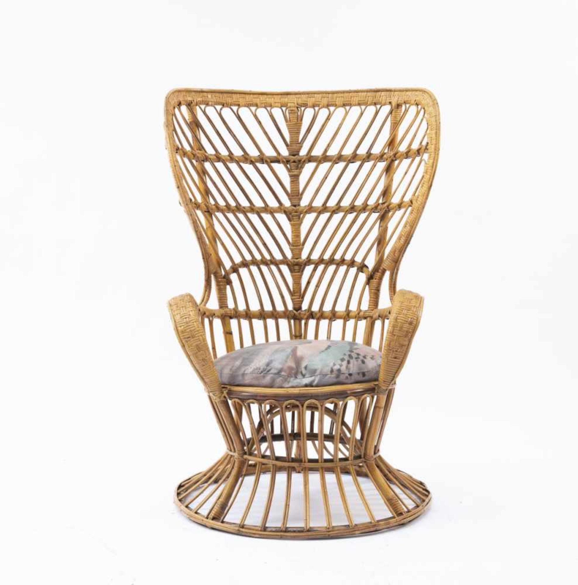 Gio Ponti, Wicker chair, c. 1950 - Bild 5 aus 5