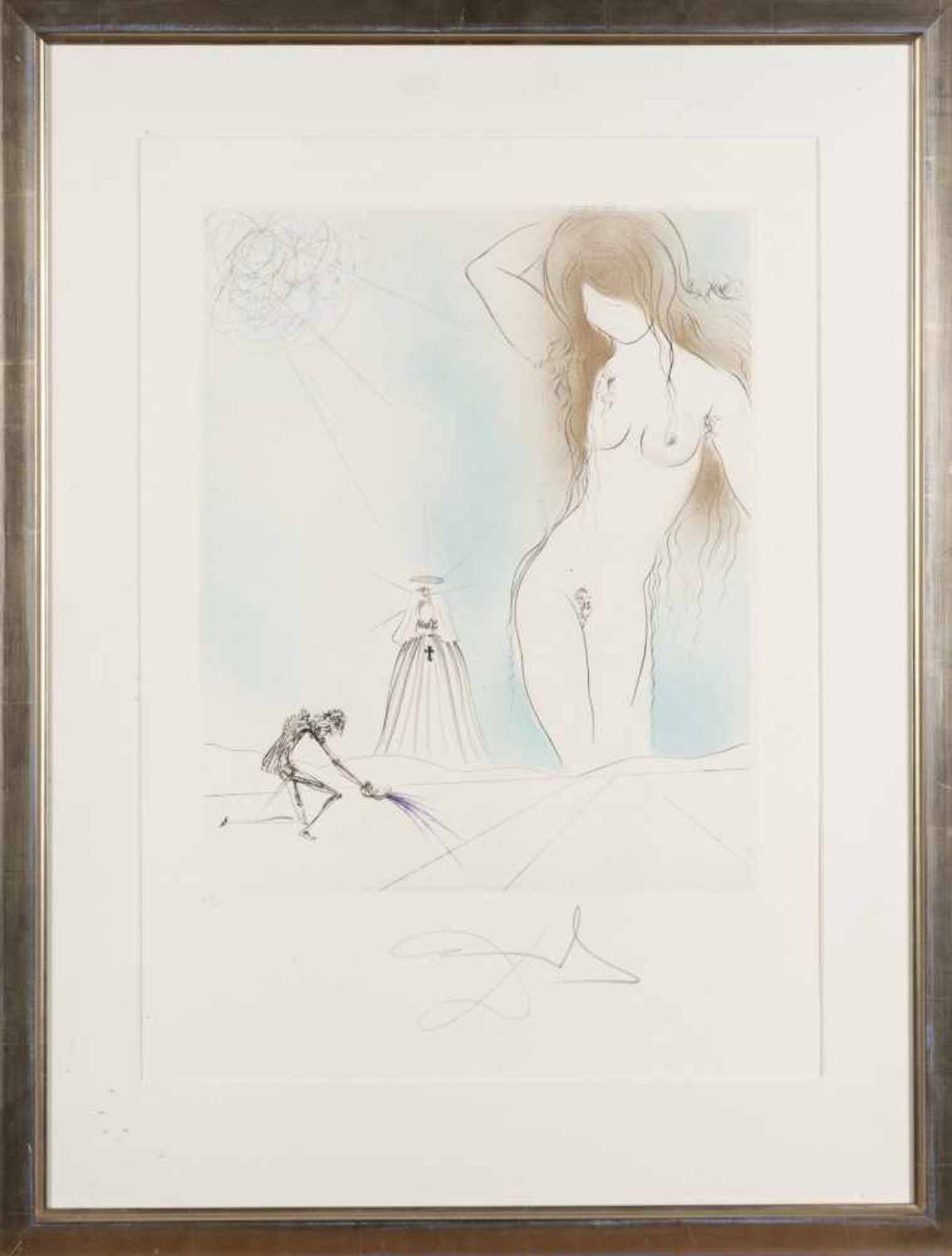 Salvador Dalí, 'Nude' from 'Don Juan', 1970