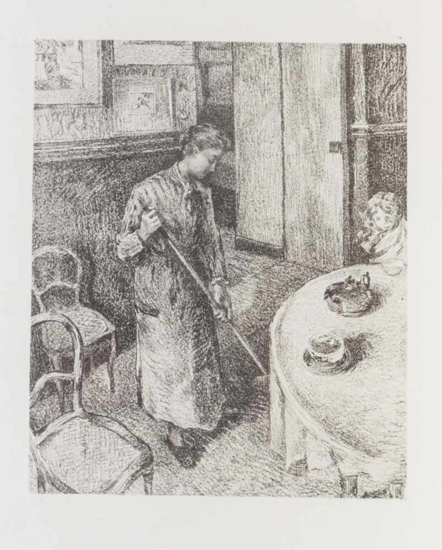 Camille Pissarro, 'Little Country Maid', 1895