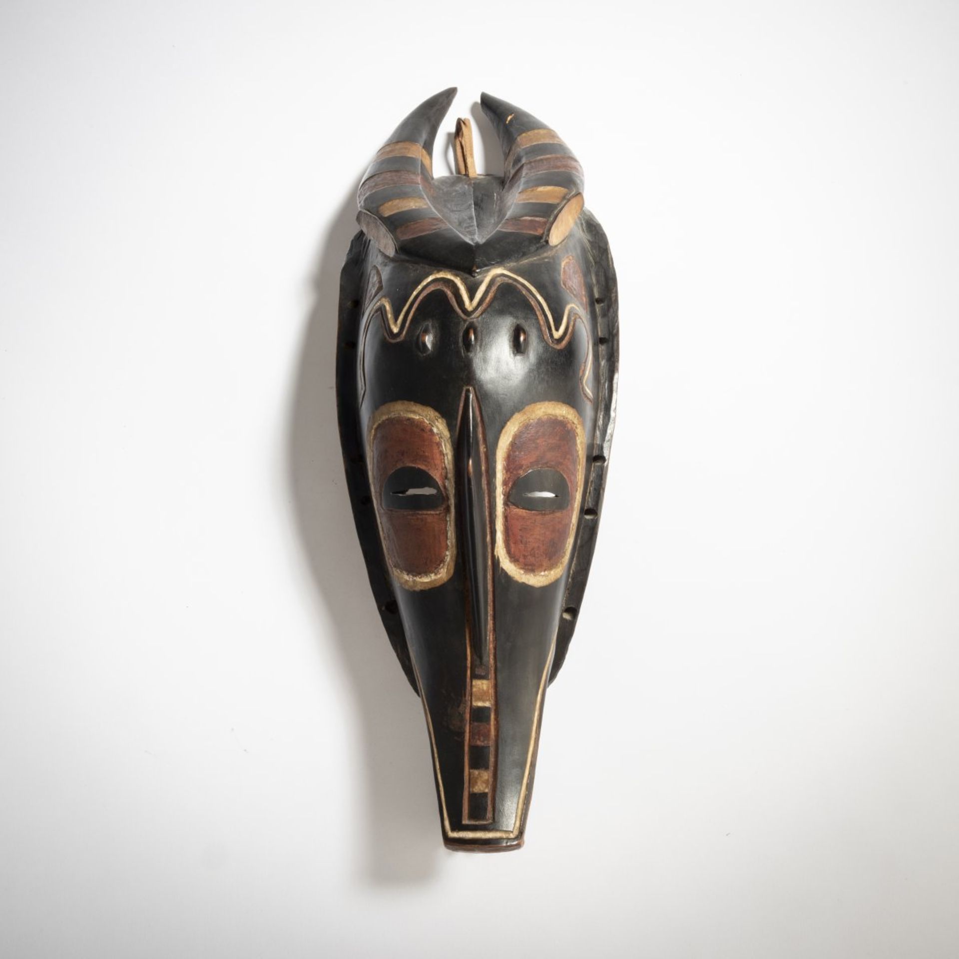 Guro, Ivory Coast, Zoomorphic mask 'Zamle'