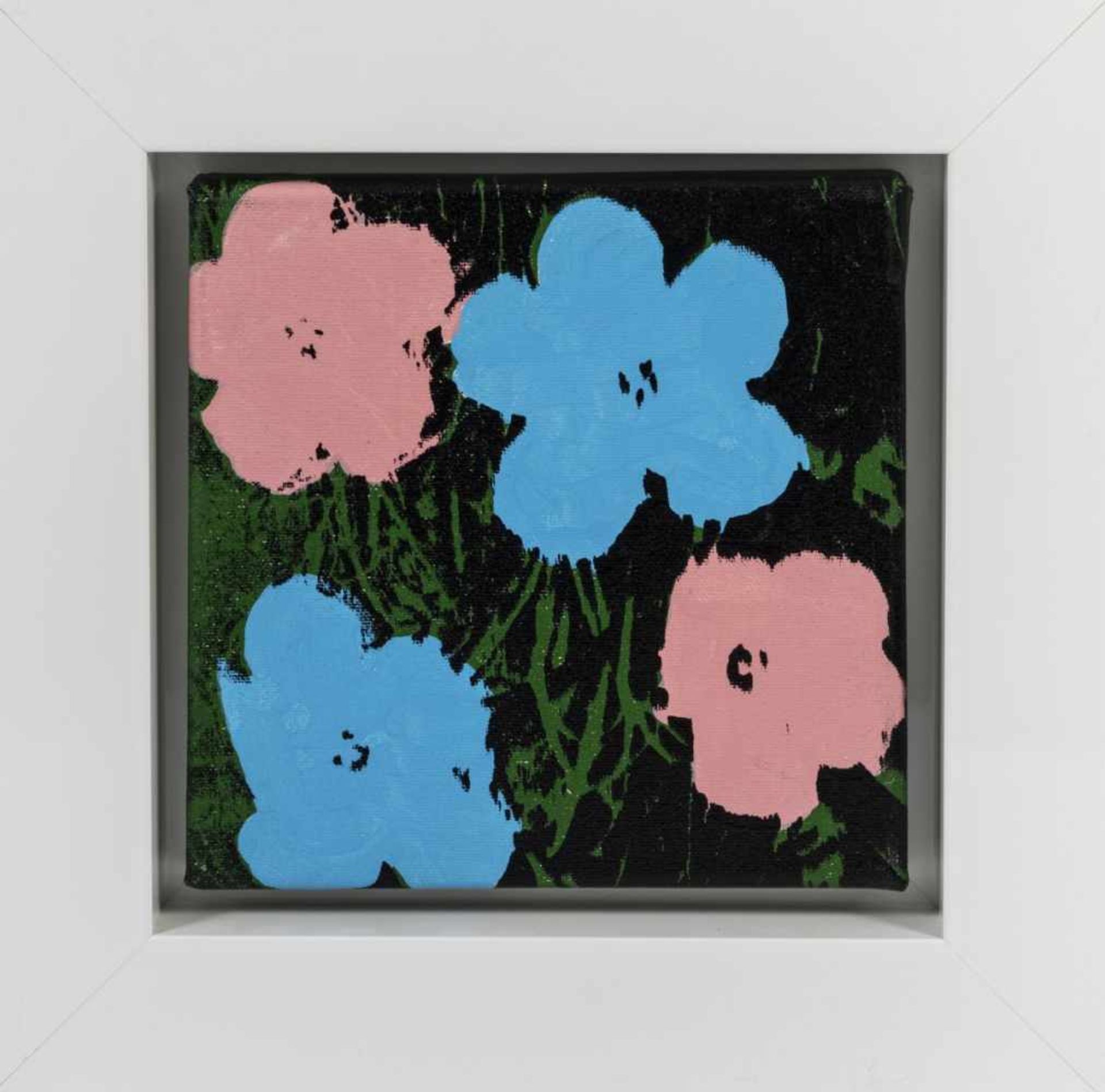 after Andy Warhol, after 'Flowers' (Blue and Pink), undated