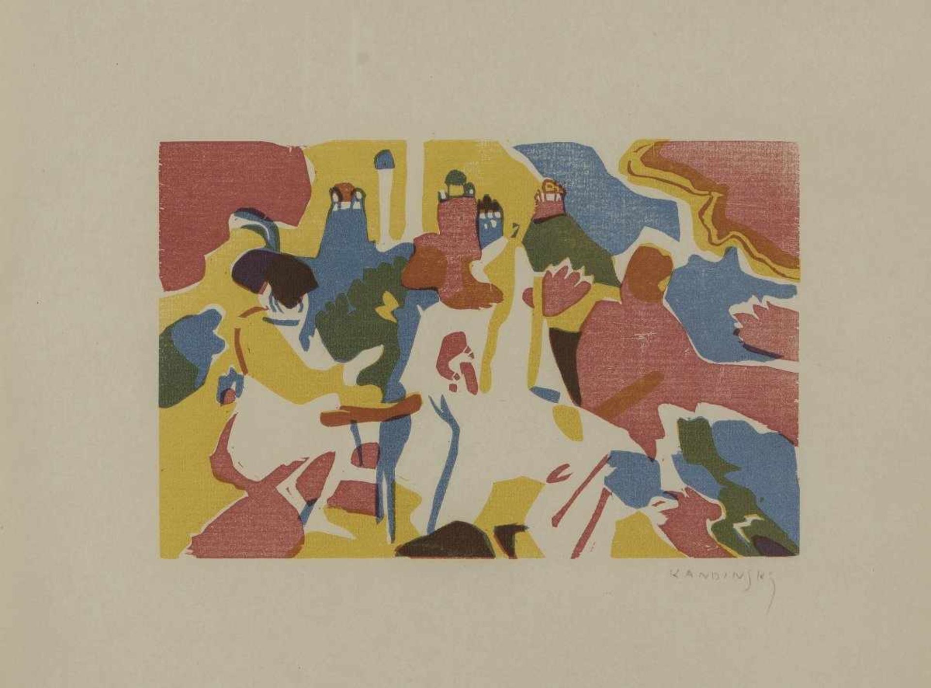 Wassily Kandinsky, 'Orientalisches' from 'Klänge', 1911