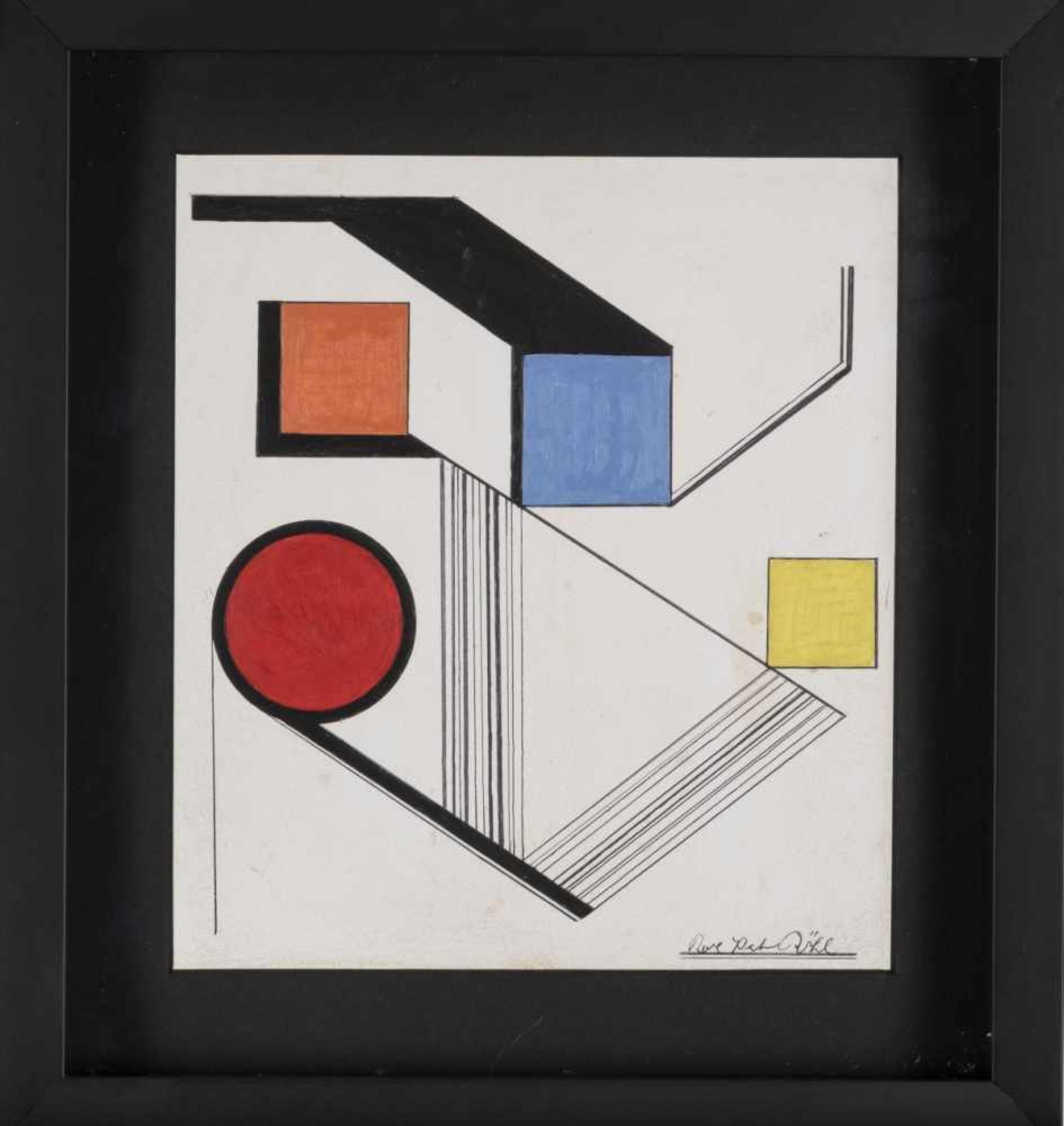 Karl Peter Röhl , 'Composition' 1920s