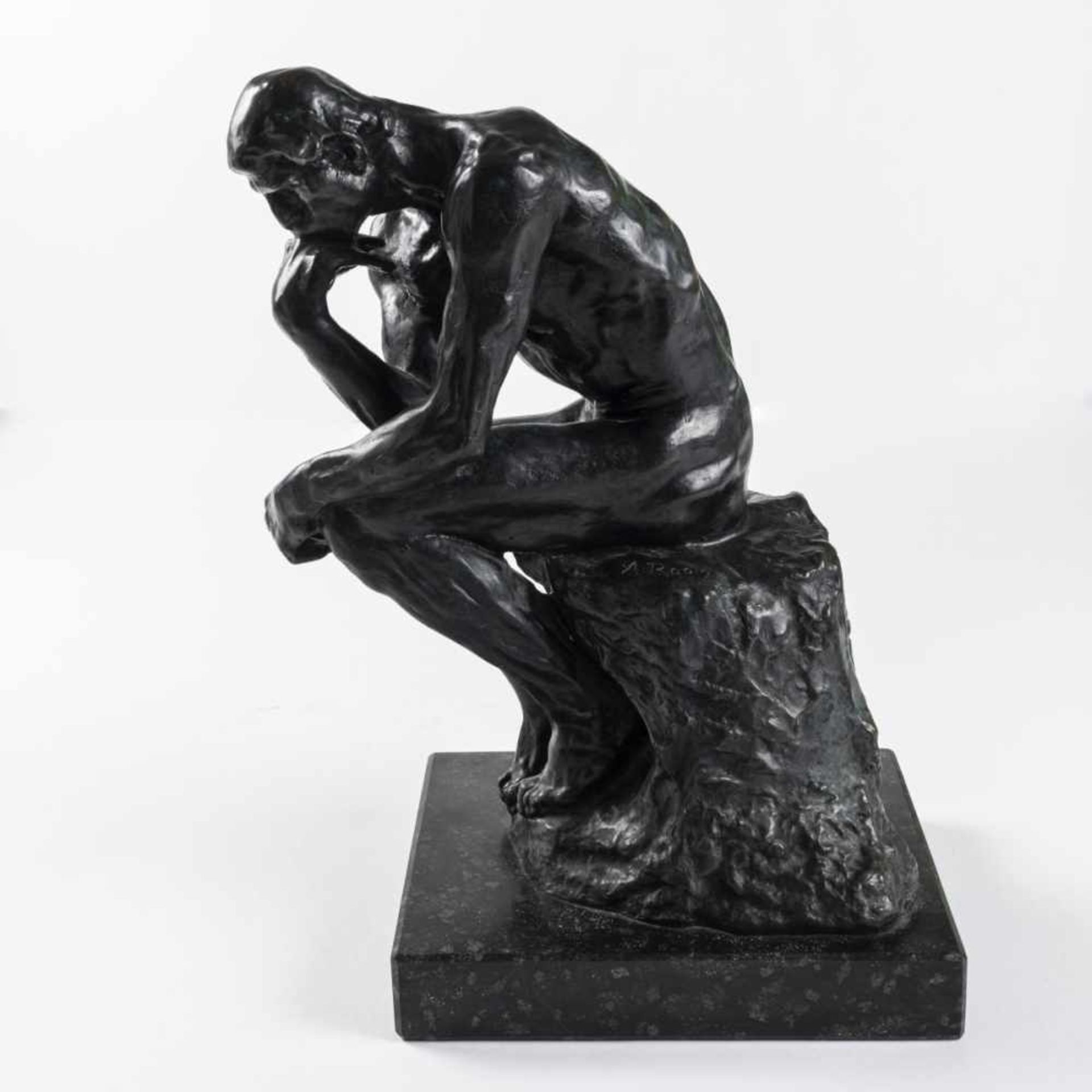 after Auguste Rodin, after 'The Thinker', 1880 (original), 20th century (execution of this