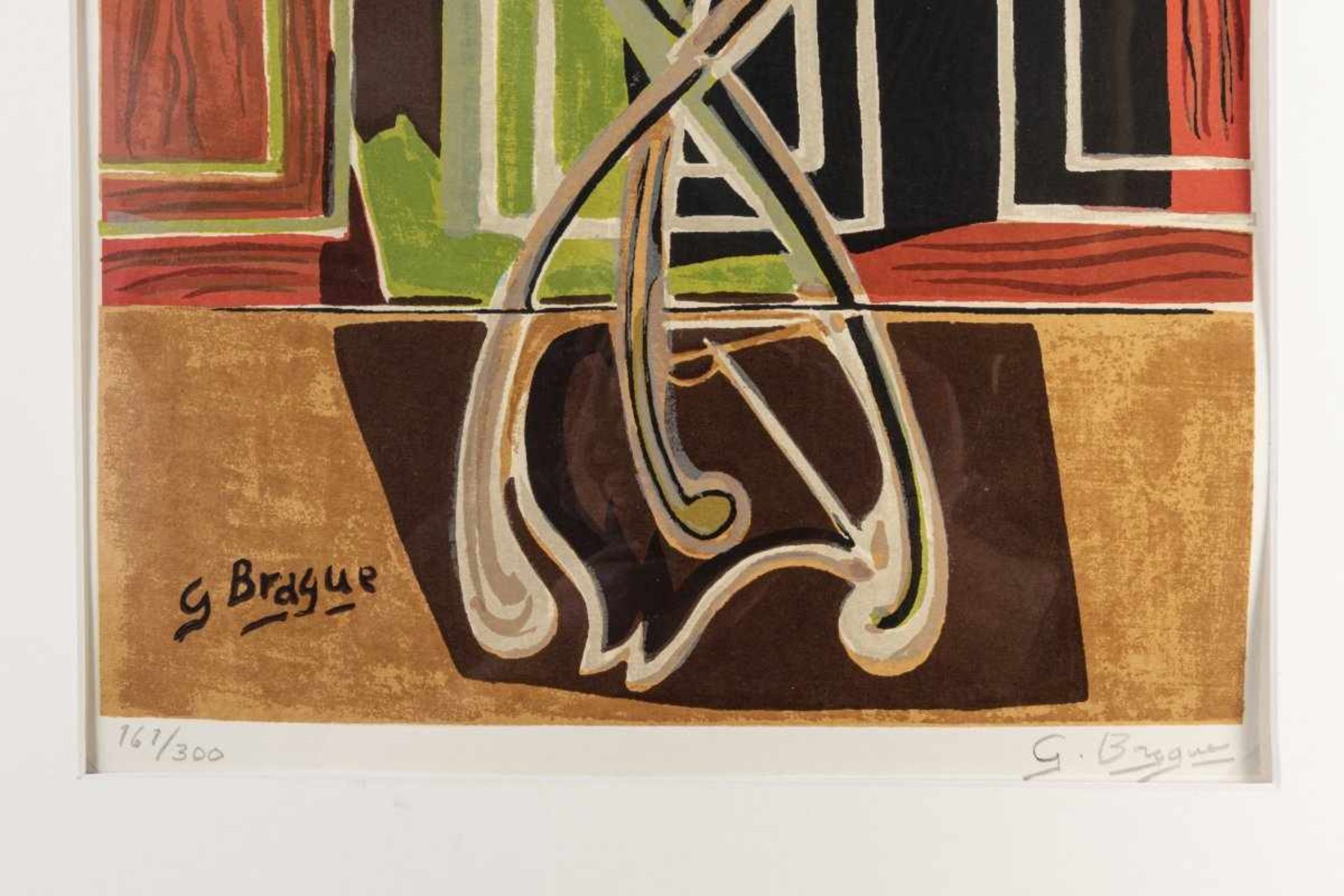 Georges Braque, 'Le Guéridon rouge', 1952 - Bild 2 aus 2