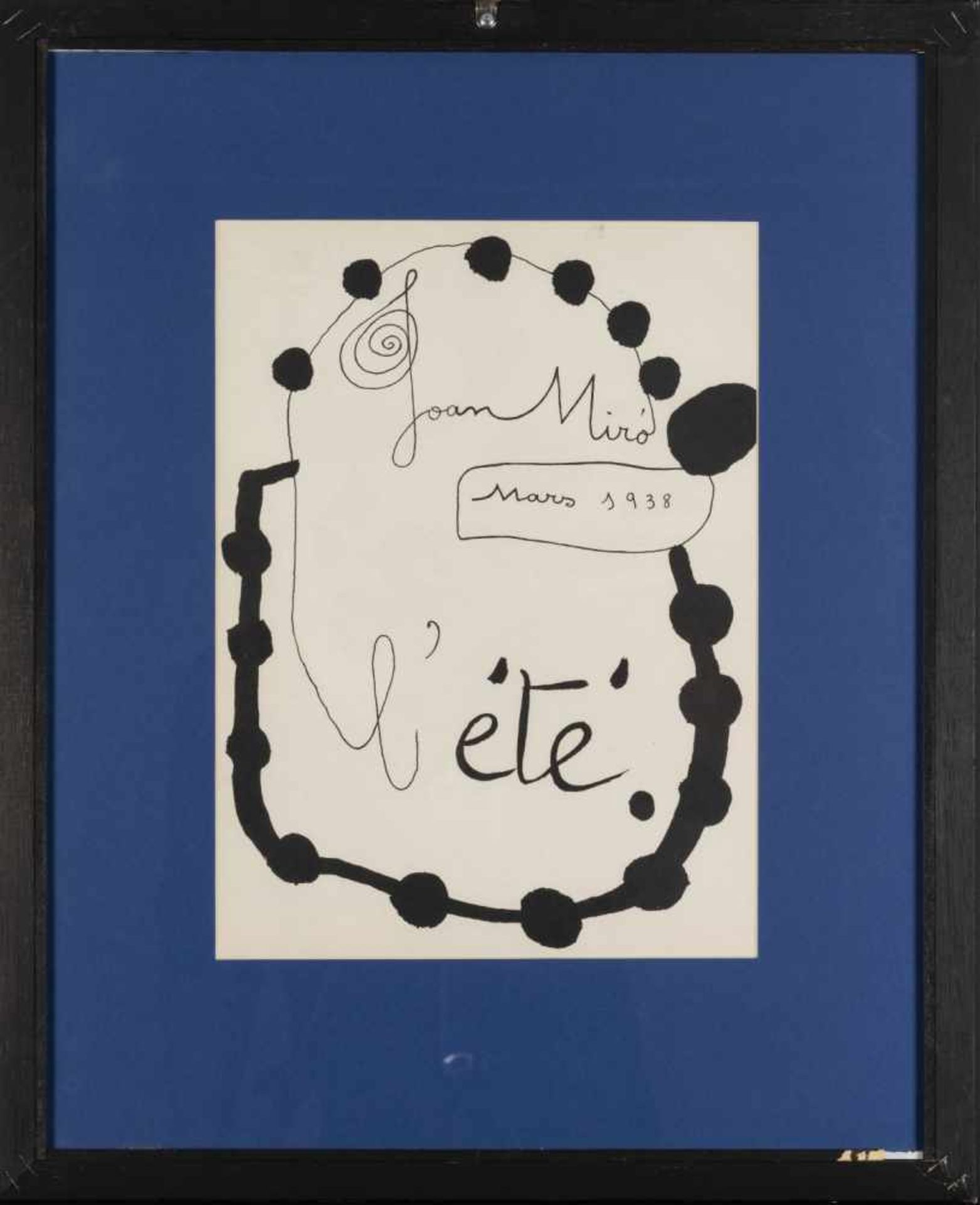Joan Miró, 'L'été' (summer), 1938 - Bild 2 aus 2