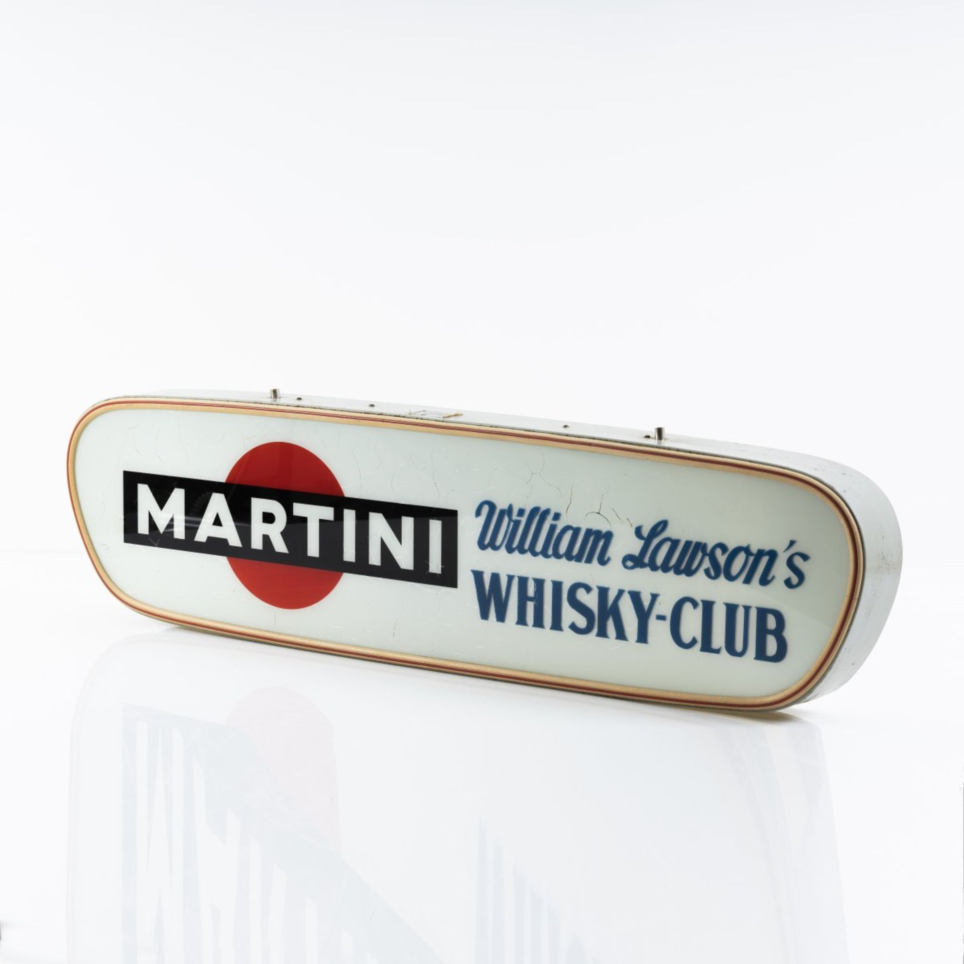 Martini & Rossi , Leuchtwerbung 'Martini', 1950er Jahre