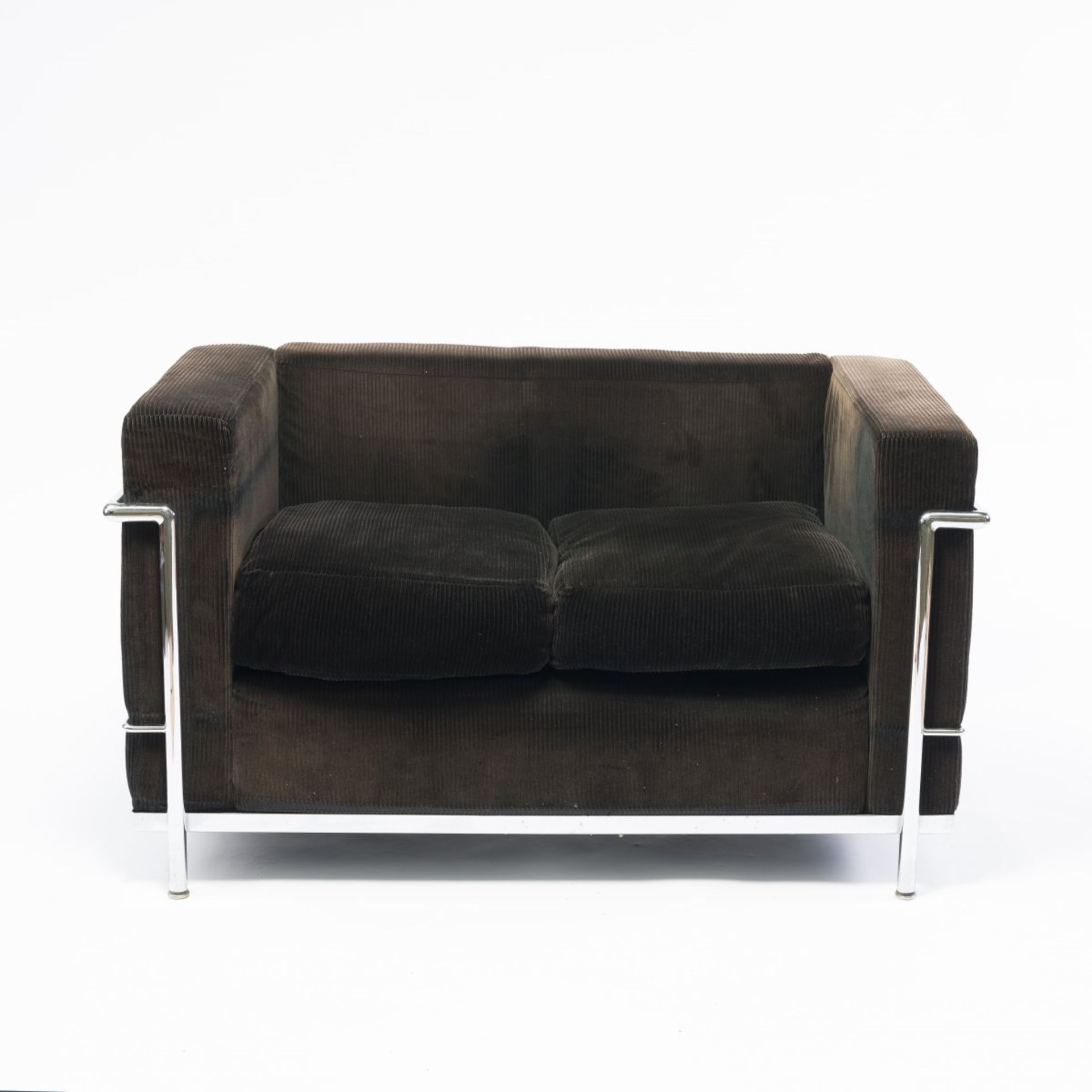 Le Corbusier; Pierre Jeanneret; Charlotte Perriand , Zweisitzer-Sofa 'LC 2', 1928