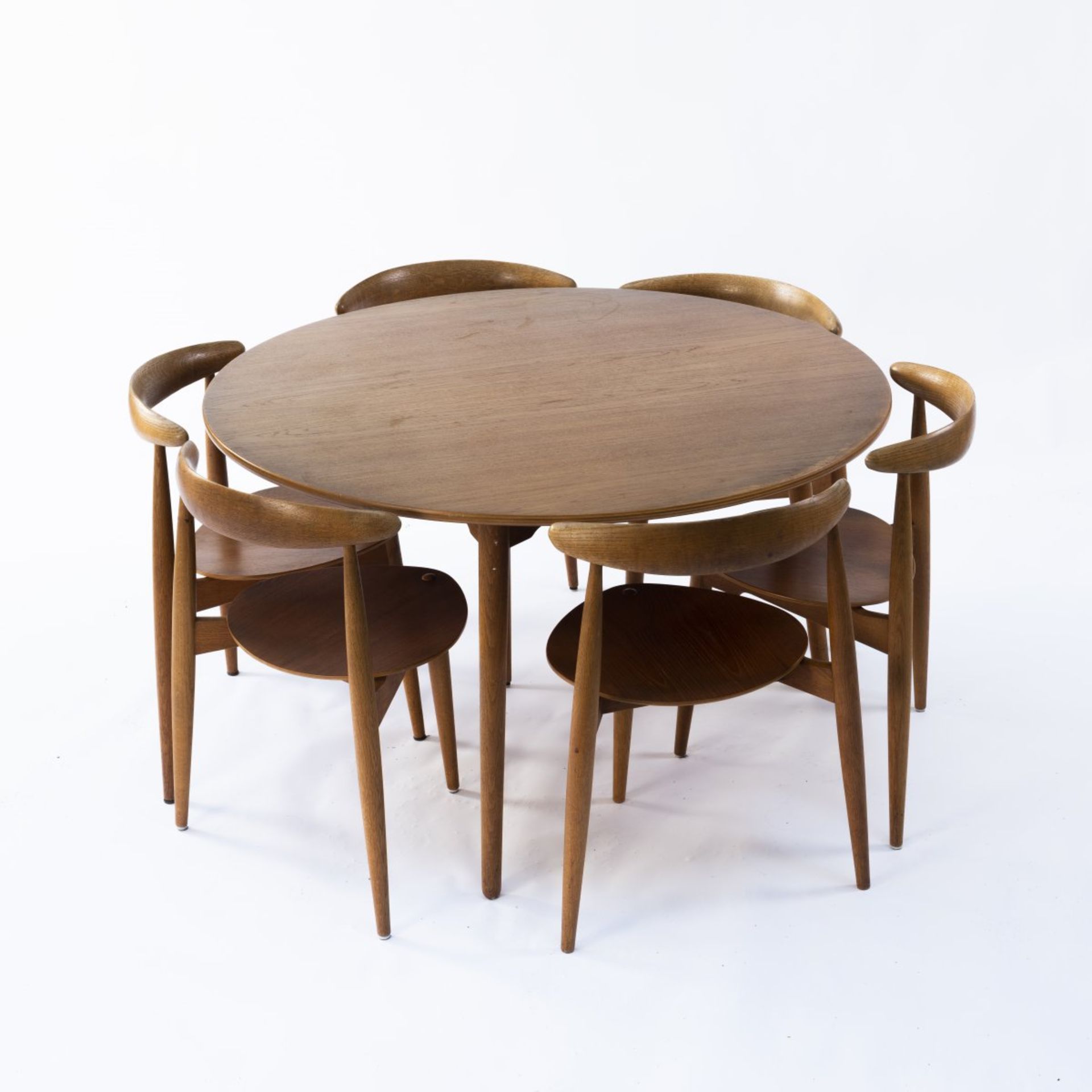 Hans J. Wegner, Tisch '4602' mit sechs Stühlen '4103', 1952 - Bild 5 aus 7