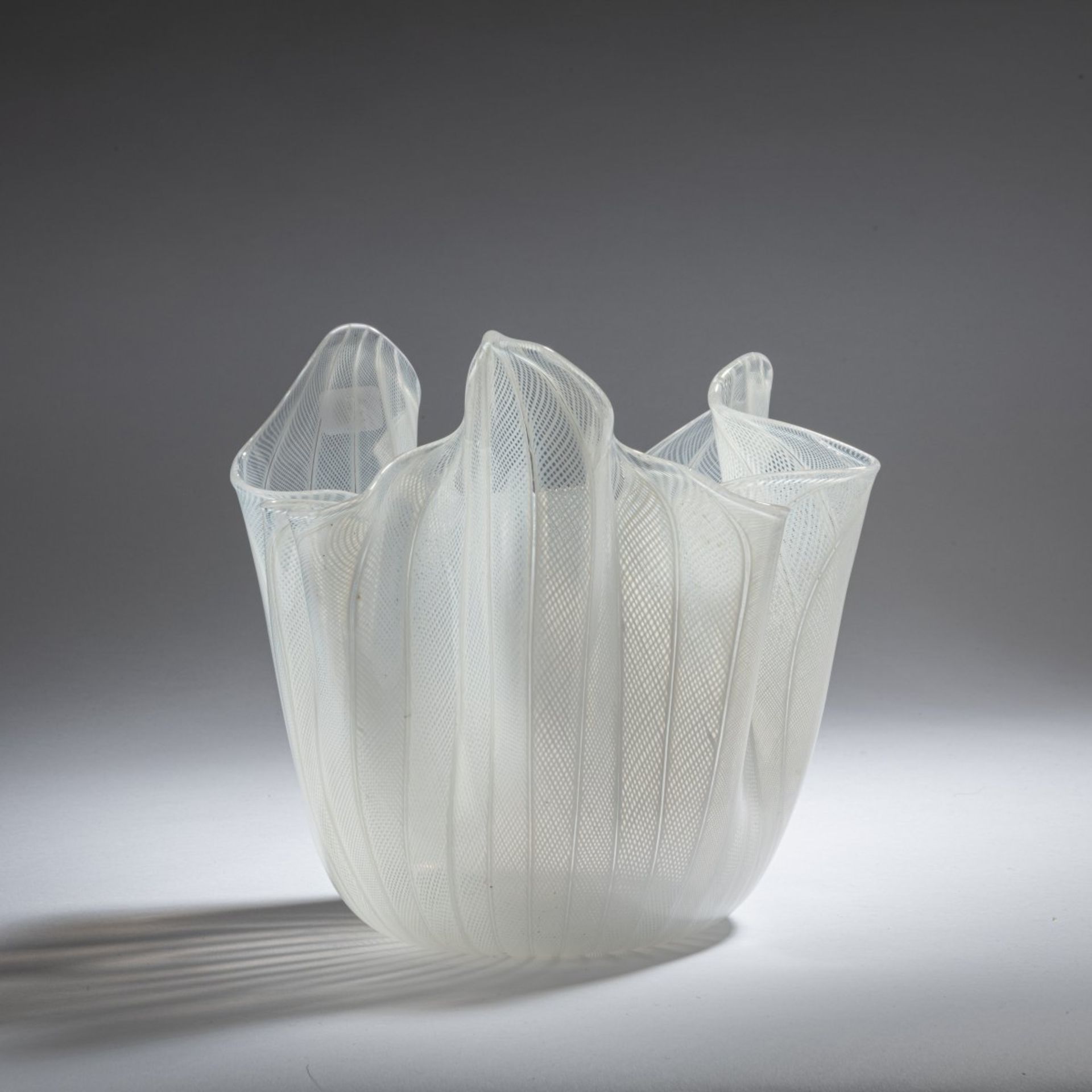 Fulvio Bianconi, Vase 'Fazzoletto zanfirico', um 1950