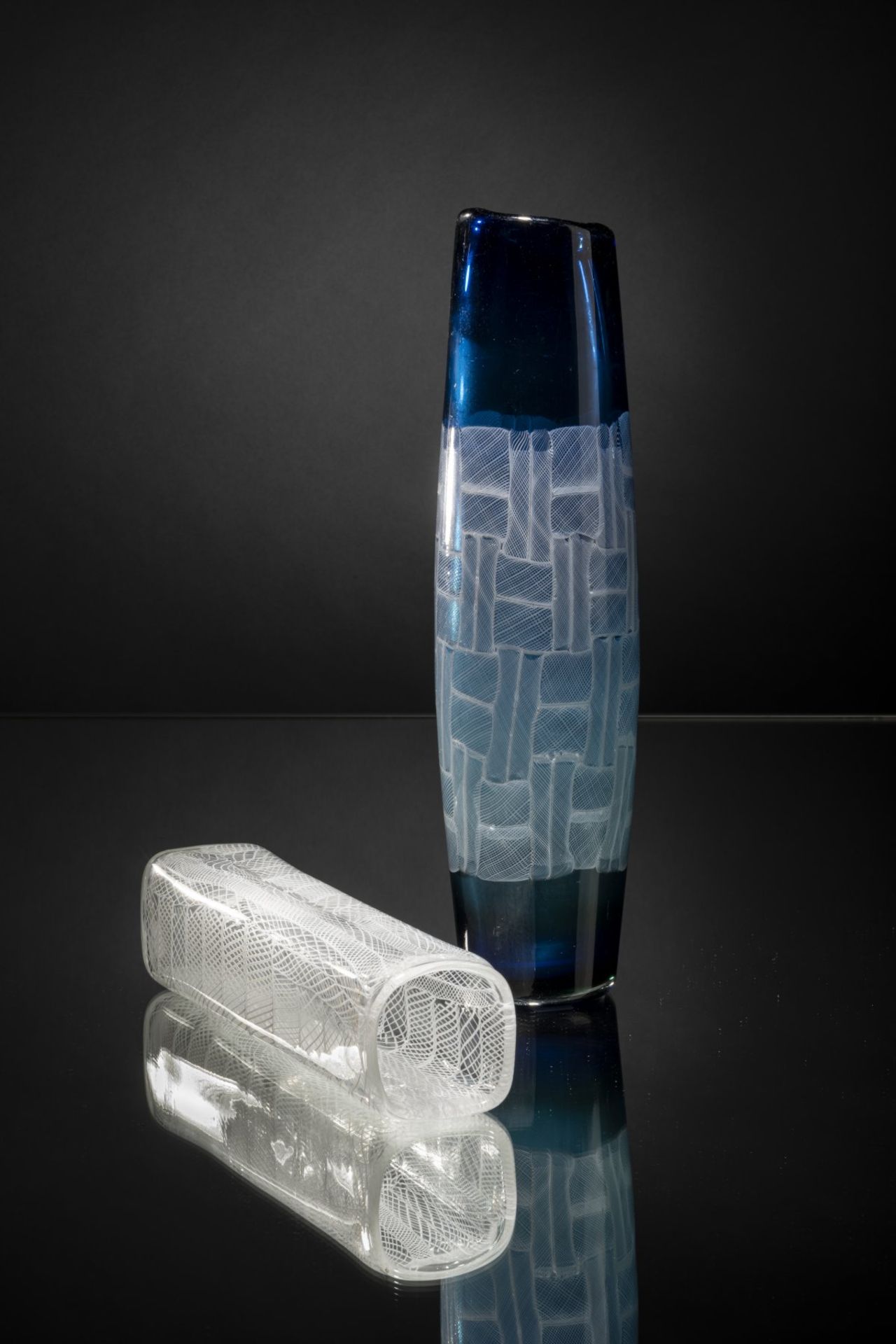 Paolo Venini, Vase 'Zanfirico Mosaico', 1954 - Bild 6 aus 9