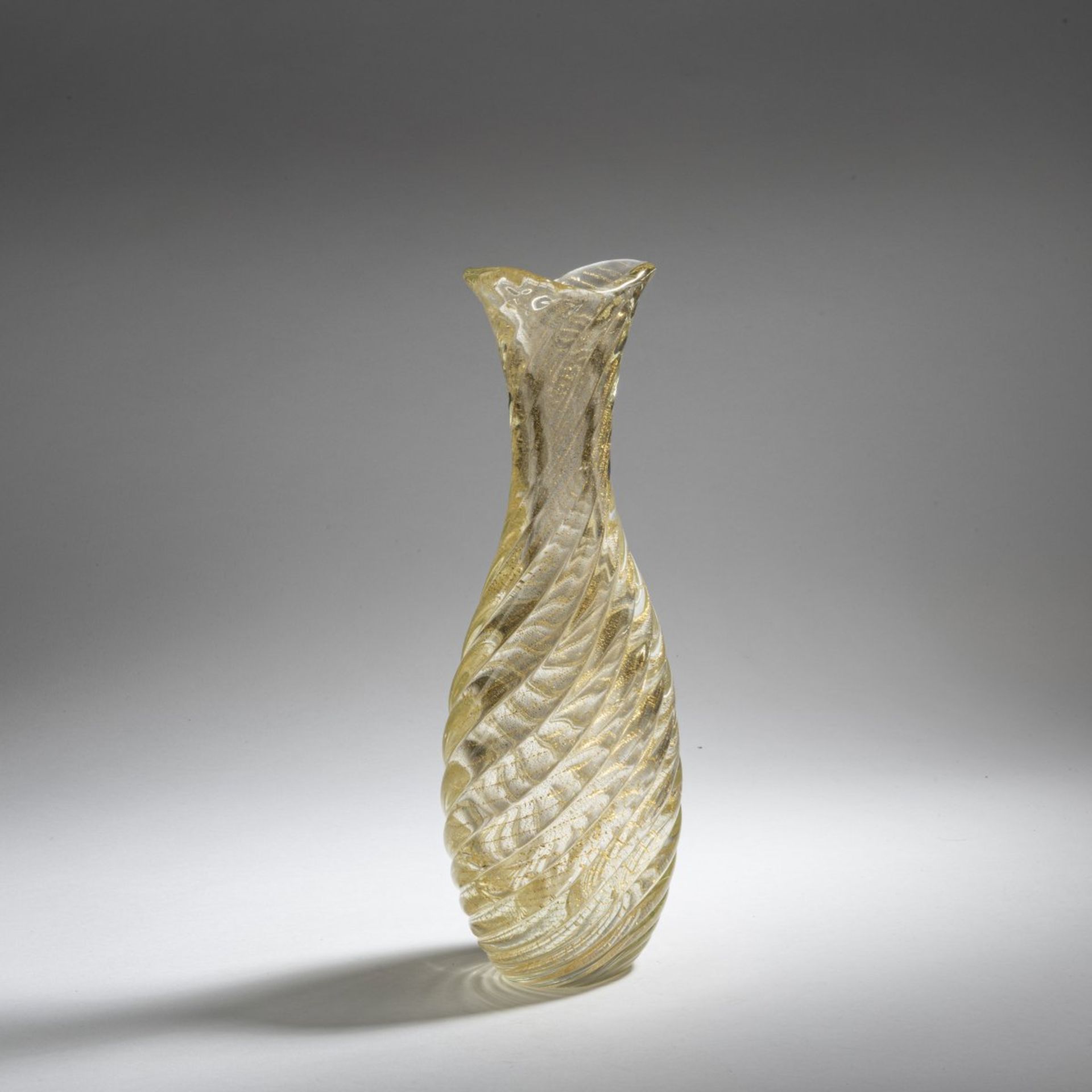 Flavio Poli, Vase 'Incrociato oro', 1958 - Image 2 of 4