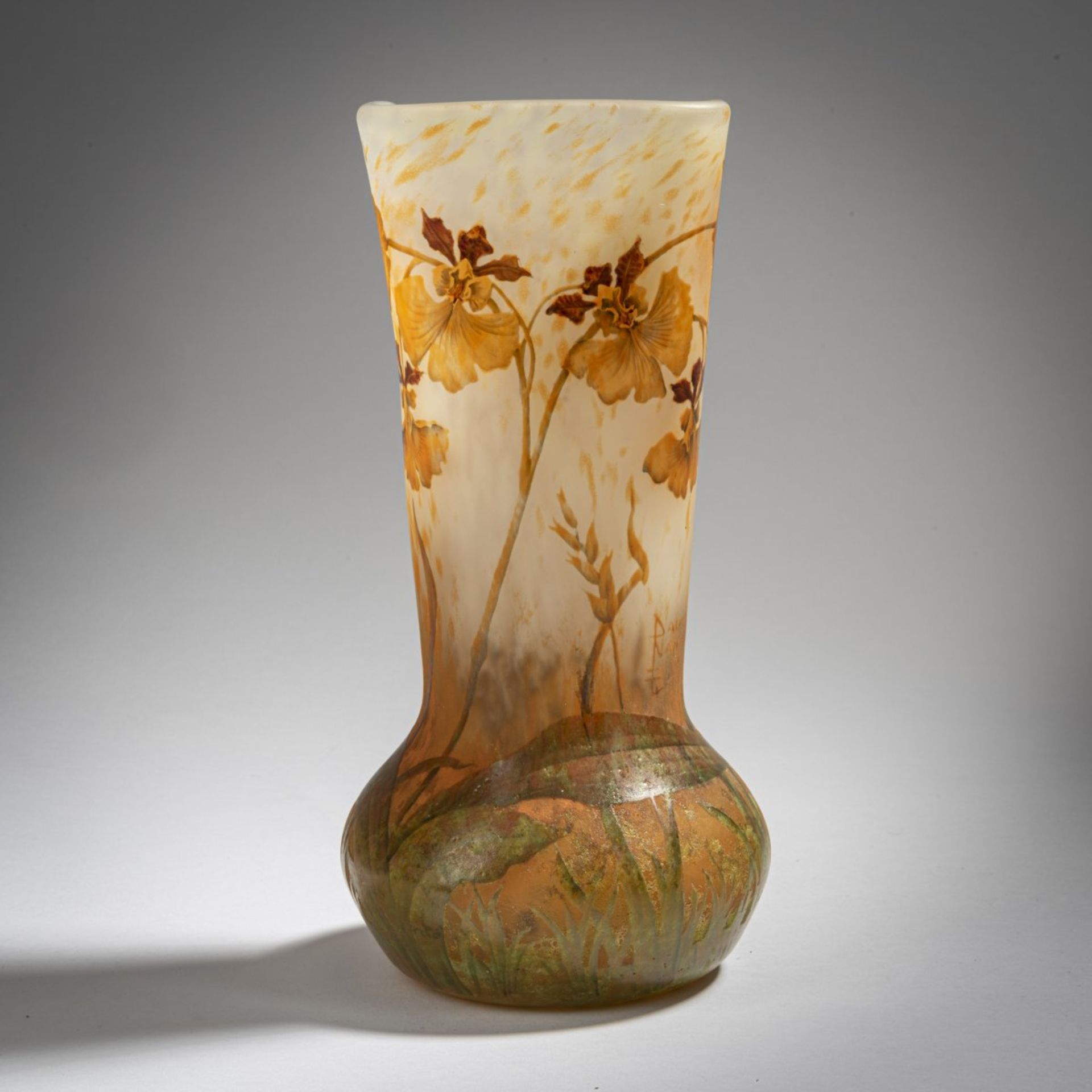 Daum Frères, Nancy, Vase 'Orchidées', 1905-10 - Bild 3 aus 4