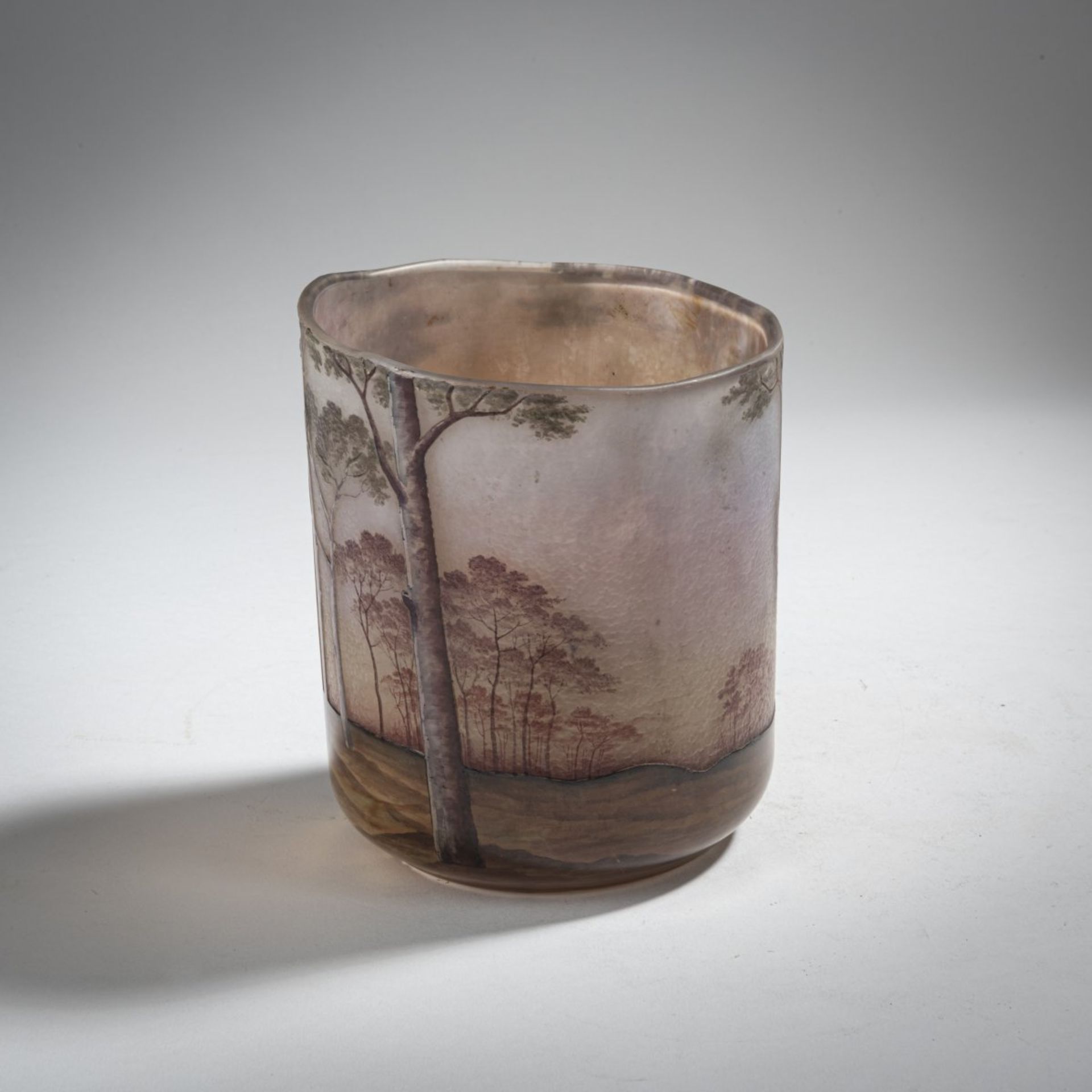 Daum Frères, Nancy, Vase 'Paysage mauve', 1907 - Image 5 of 5