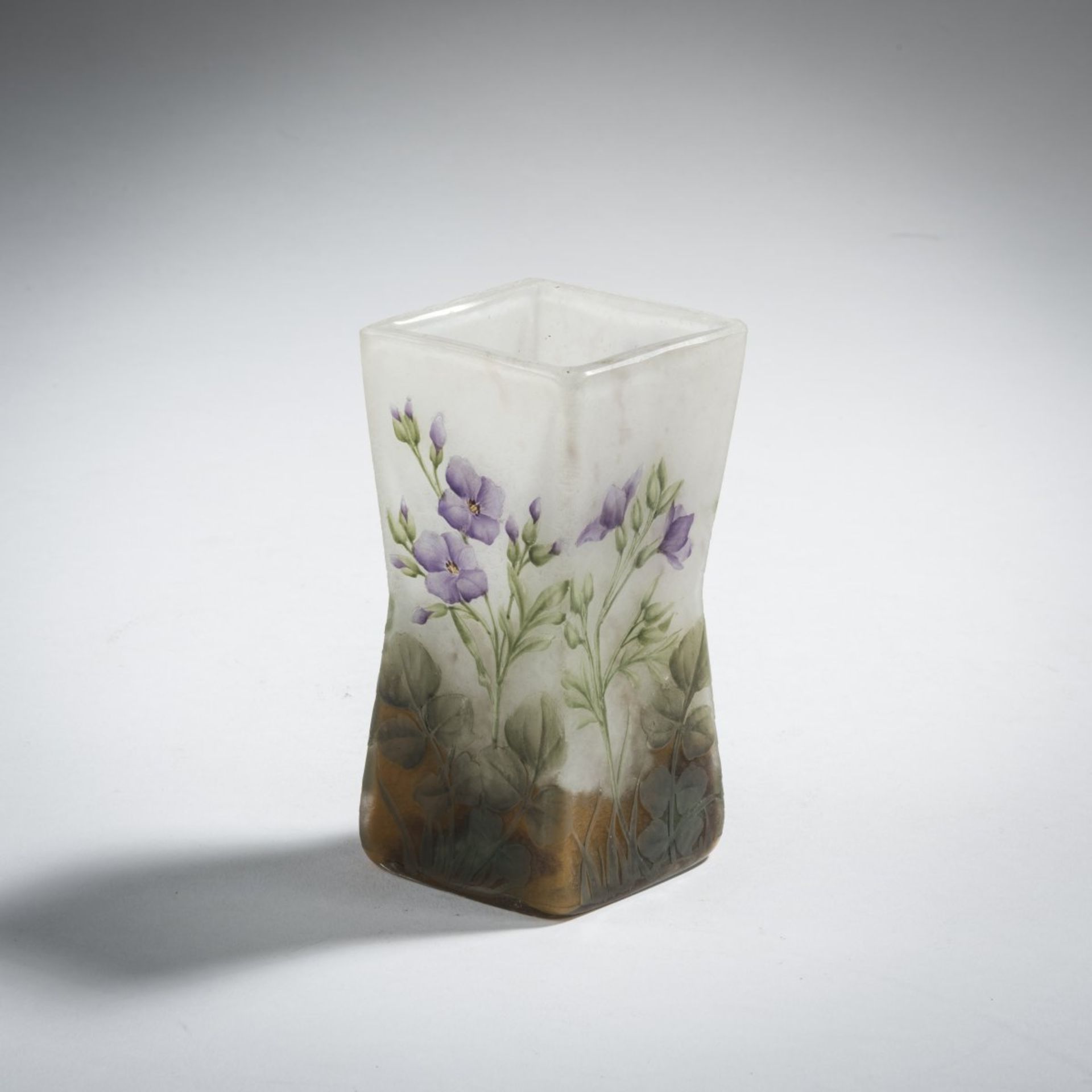 Daum Frères, Nancy , Vase 'Fleurs de Lin', um 1905 - Image 5 of 6