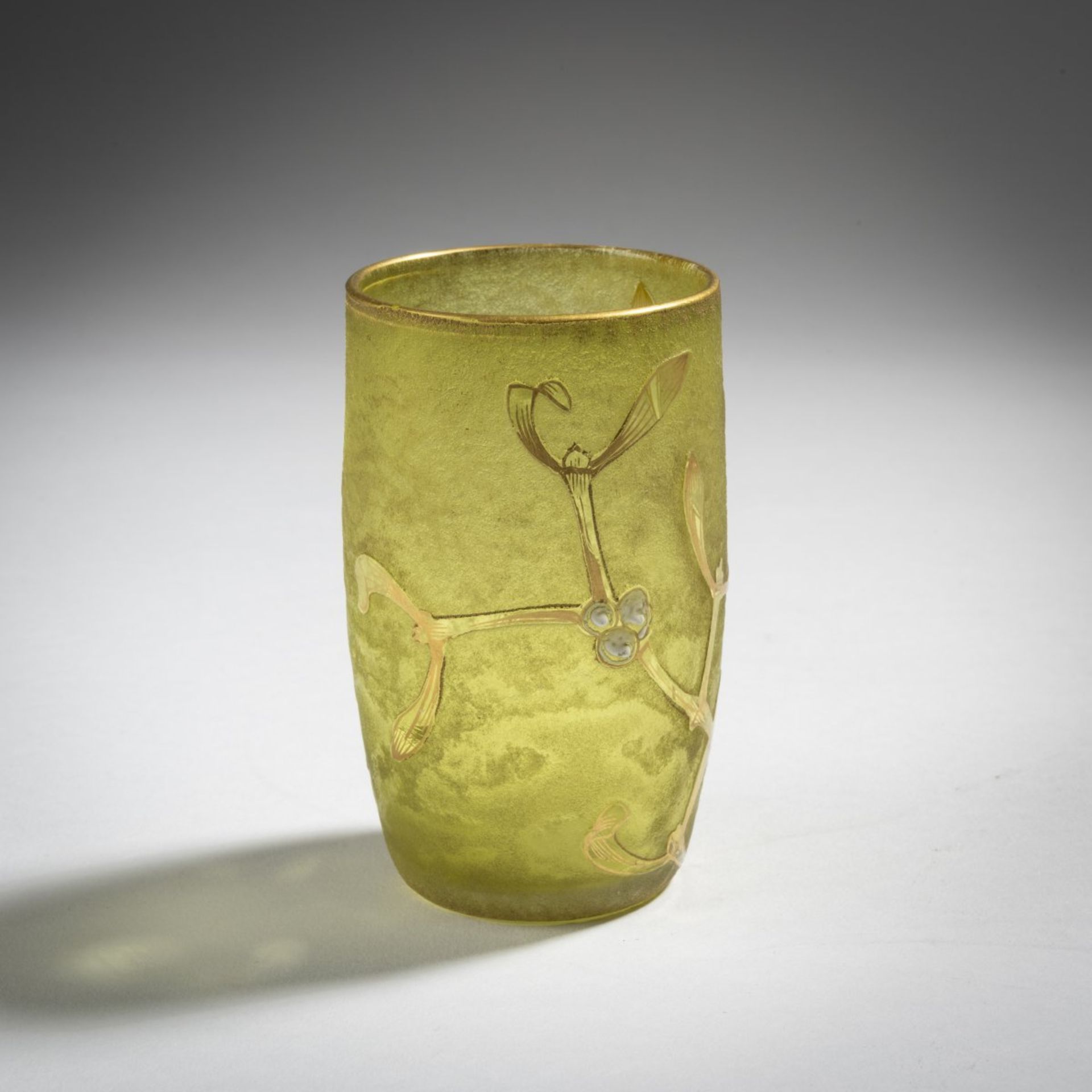 Daum Frères, Nancy , Miniatur-Vase 'Gui', um 1895 - Image 3 of 4