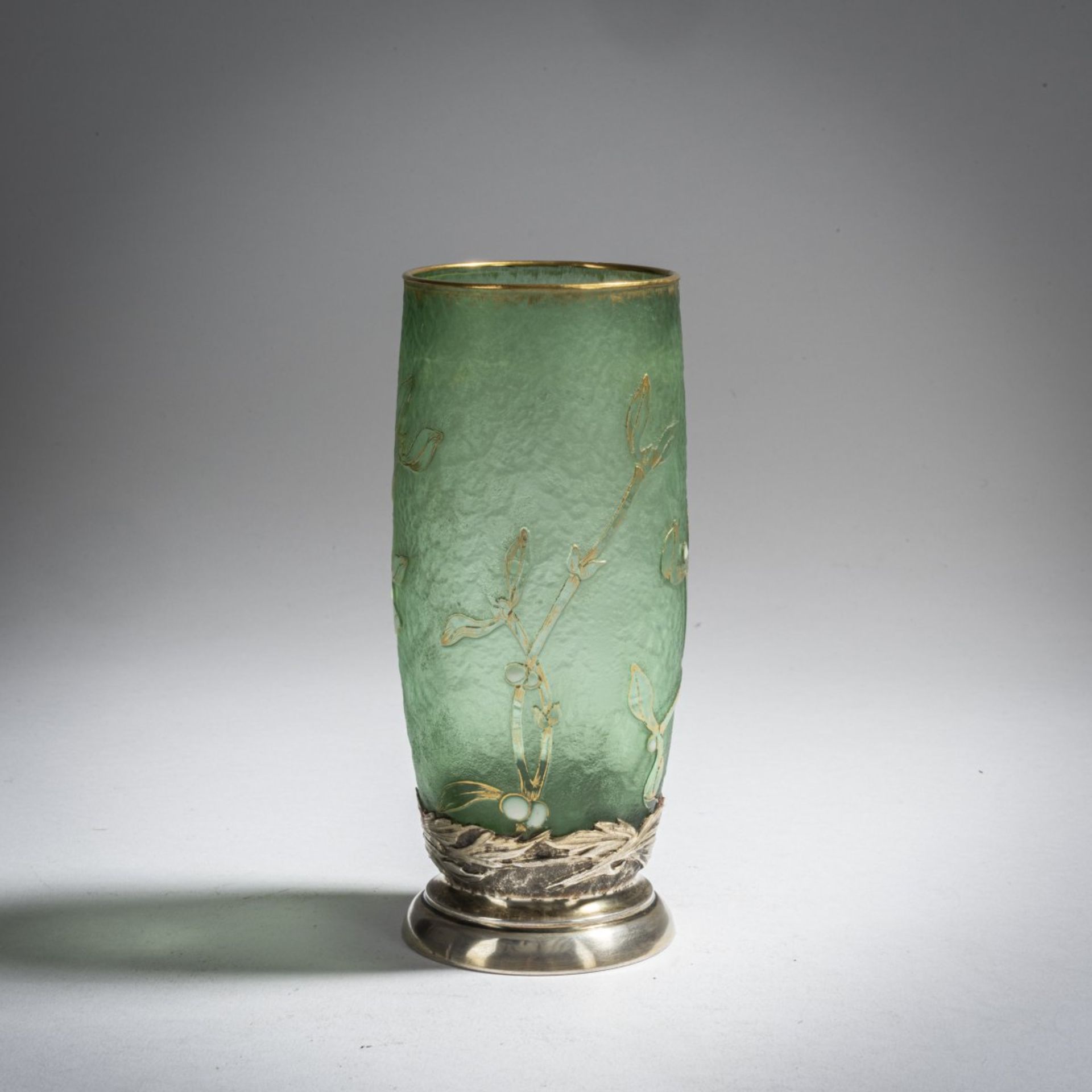 Daum Frères, Nancy, Vase 'Gui', um 1895 - Image 2 of 4