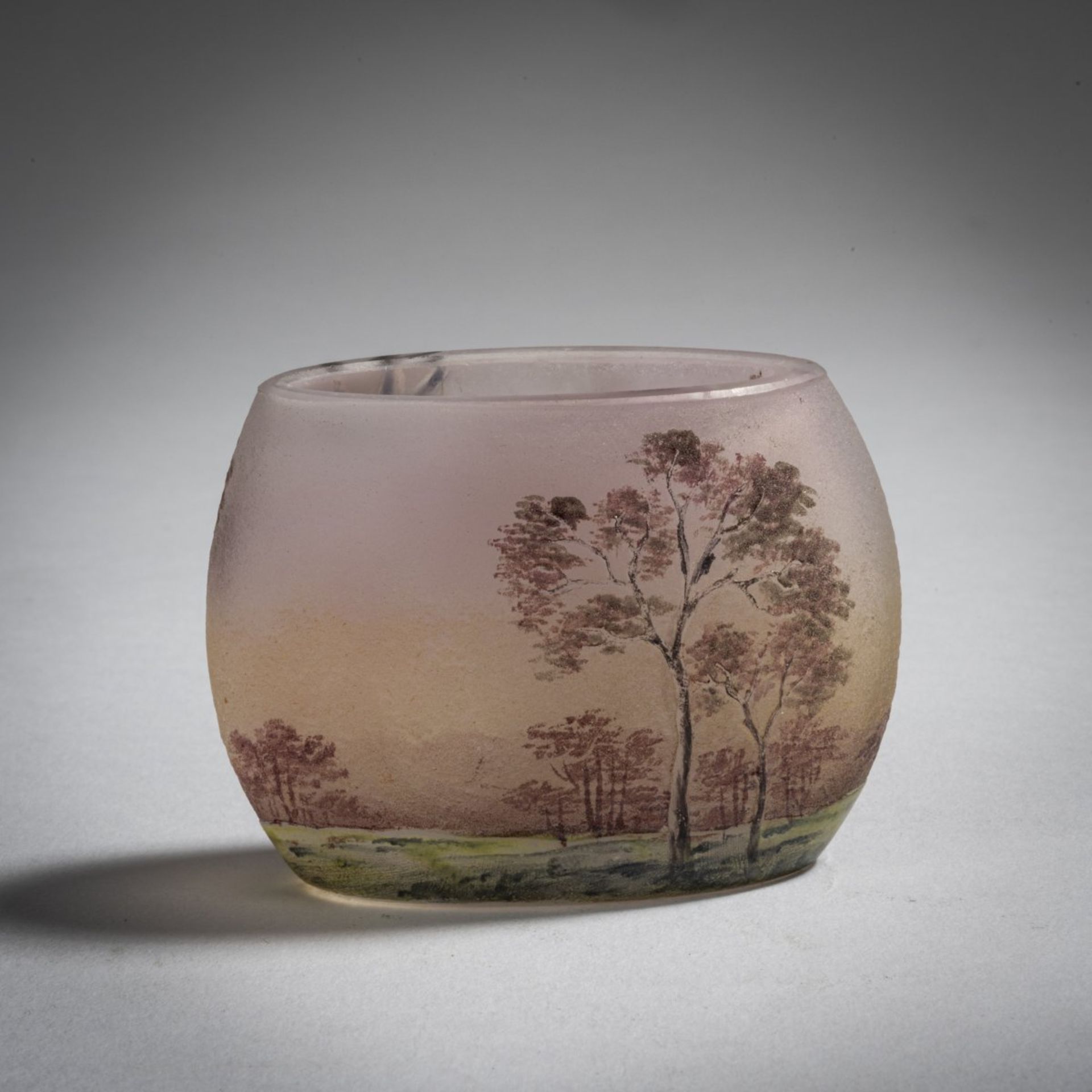 Daum Frères, Nancy, Vase 'Paysage mauve', 1907 - Bild 3 aus 4