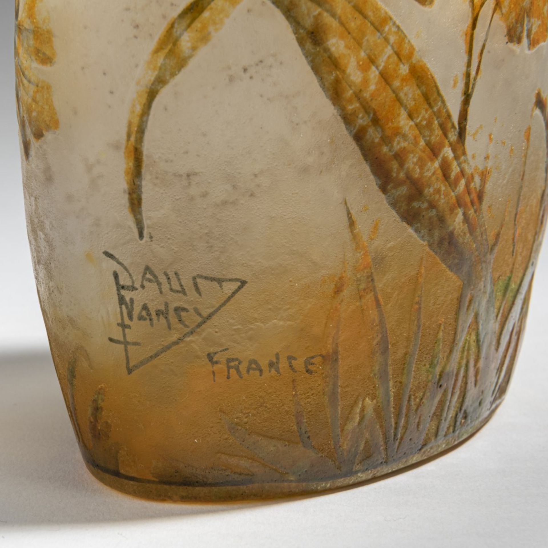 Daum Frères, Nancy, Vase 'Orchidées', 1905-10 - Bild 5 aus 5