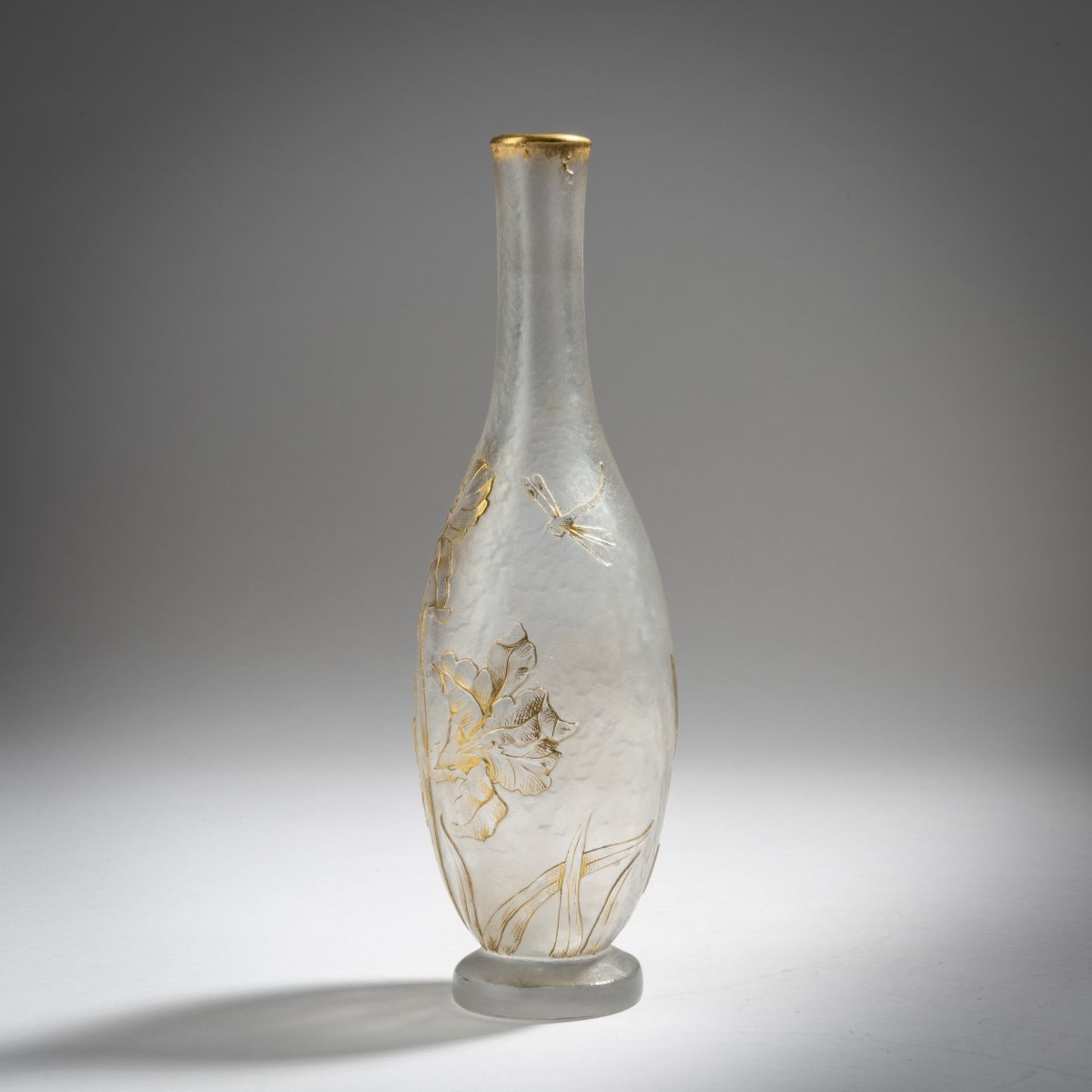 Daum Frères, Nancy , Vase 'Iris et Libellule', um 1895 - Image 3 of 4