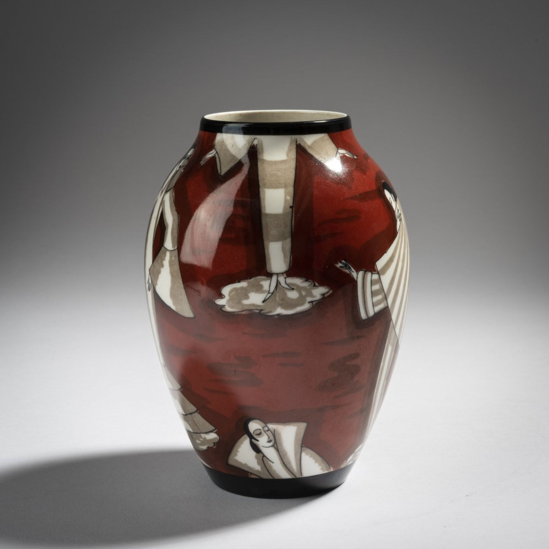 L. Bernardaud & Cie., Limoges, Kleine Vase, um 1930 - Bild 2 aus 5