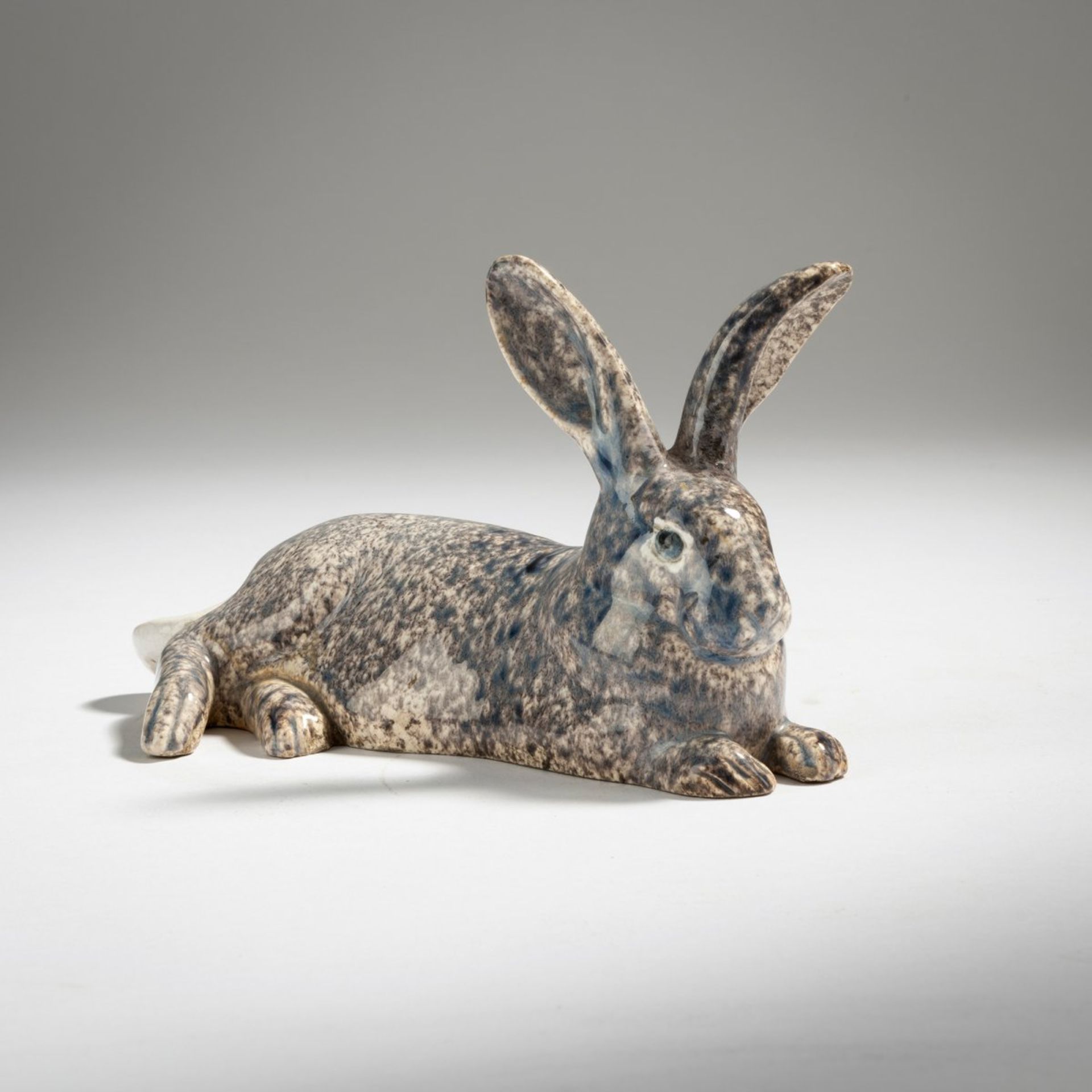 Eduard Klablena, Liegender Hase, 1913/14