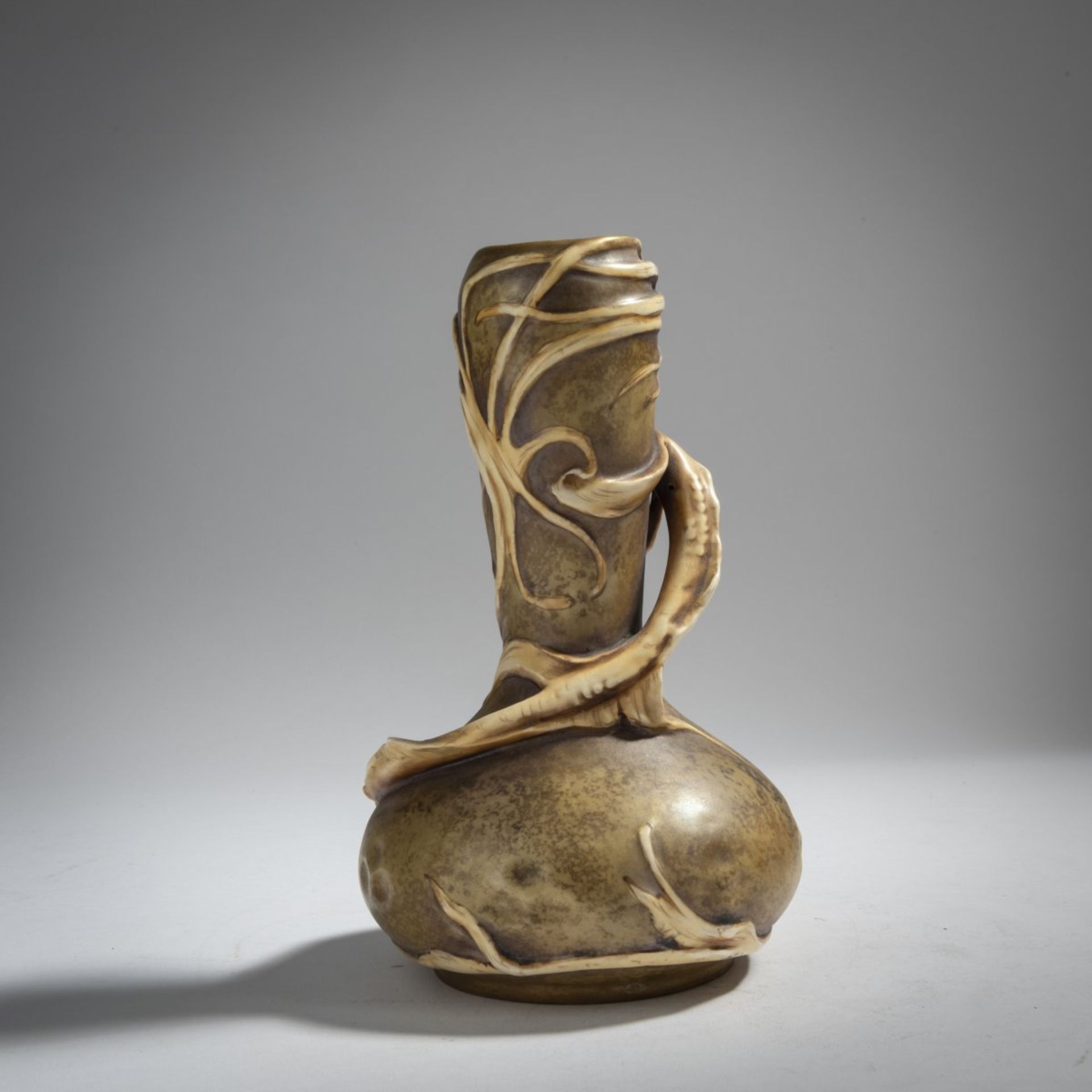 Amphora-Werke Riessner, Stellmacher & Kessel, Turn-Teplitz, Vase, um 1900 - Bild 3 aus 6