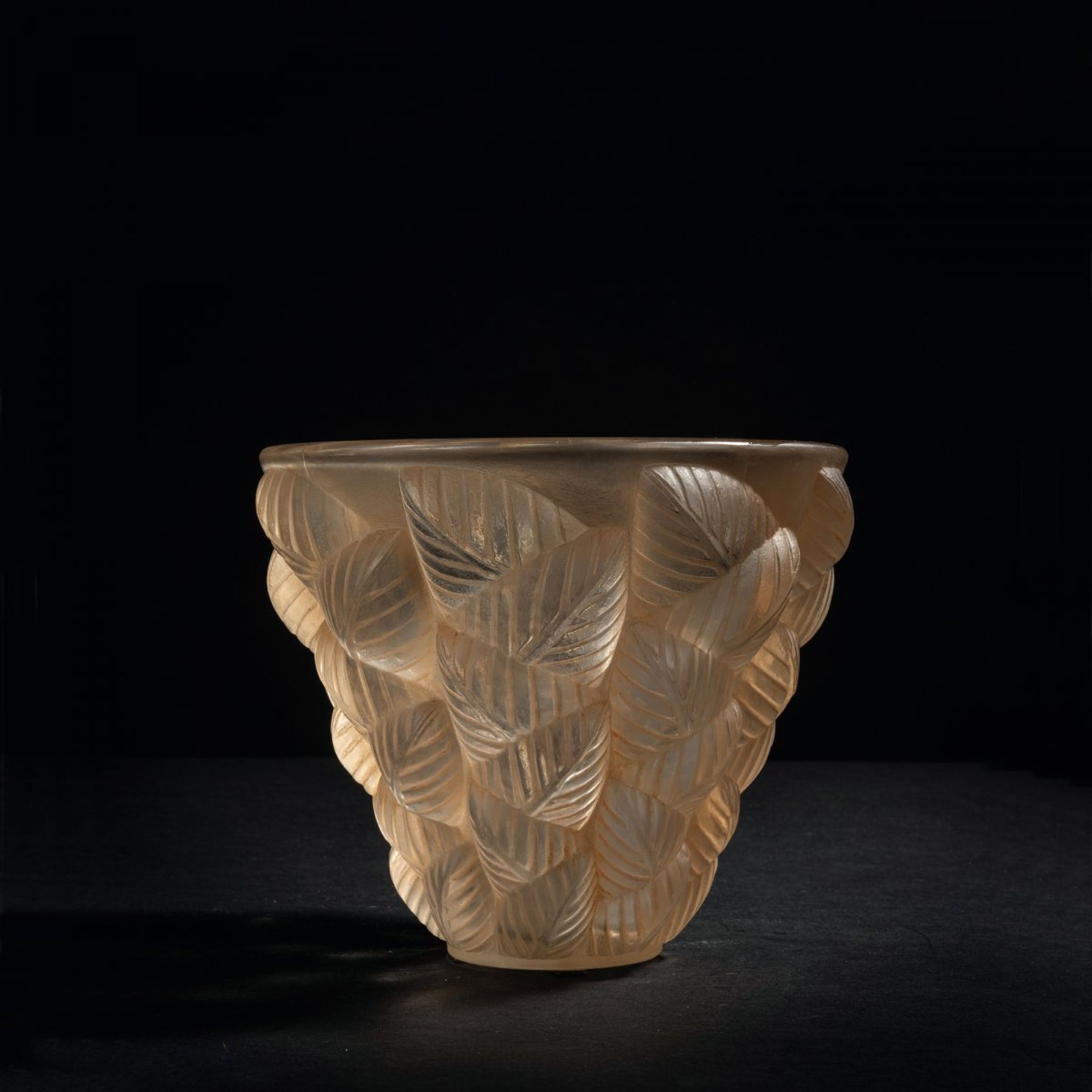 René Lalique, Vase 'Moissac', 1927