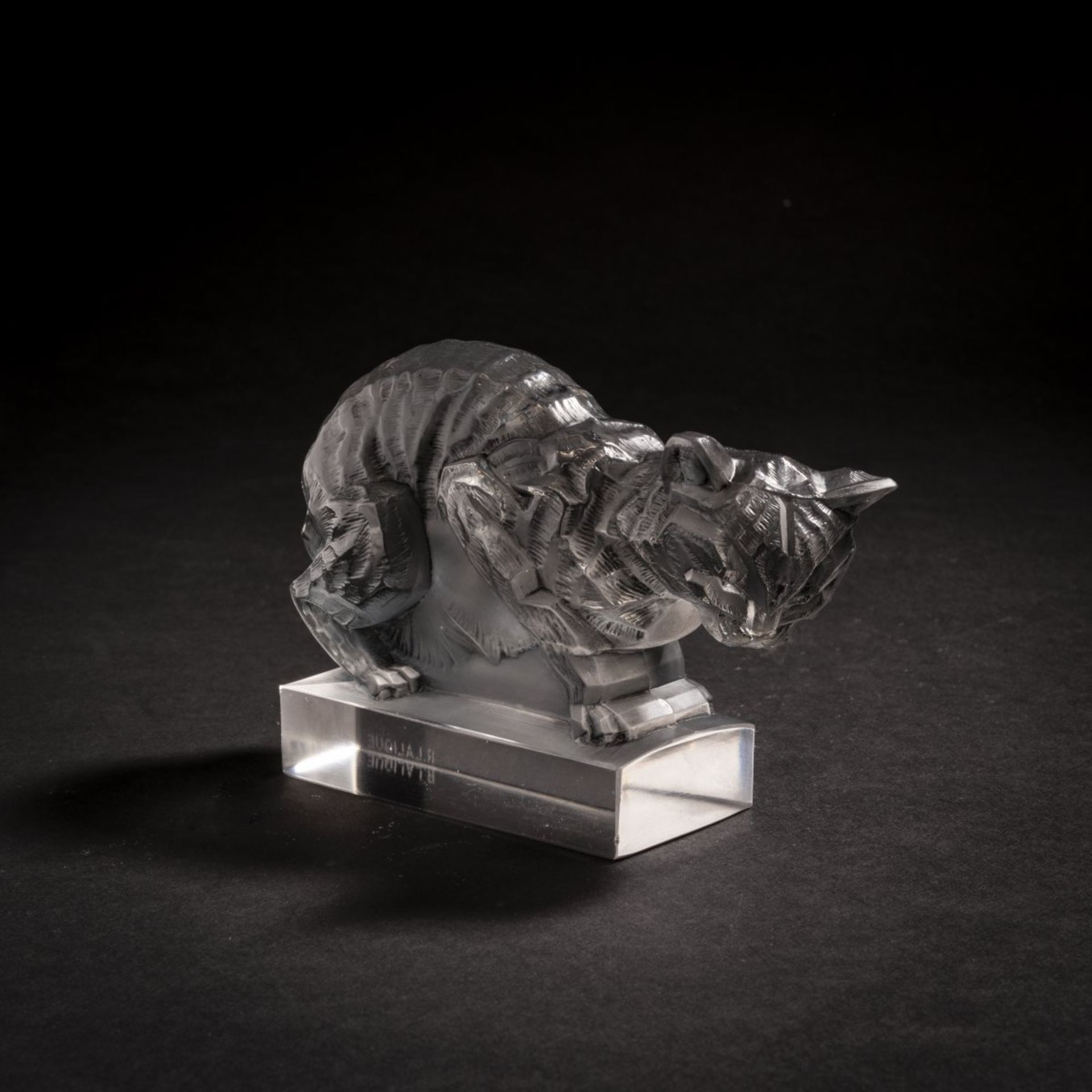 René Lalique, Briefbeschwerer 'Chat', 1929 - Image 2 of 4