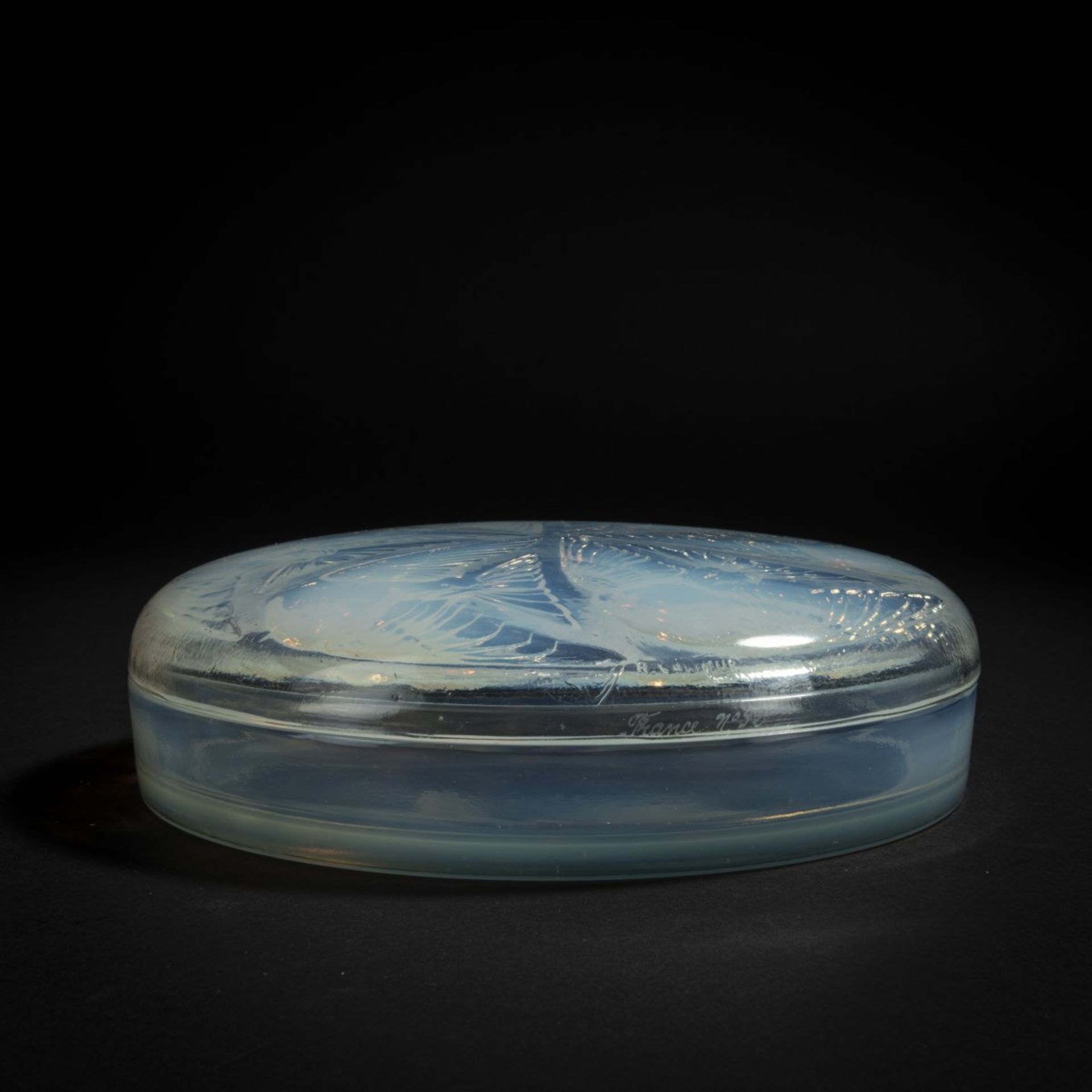 René Lalique, Deckeldose 'Mésanges', 1921 - Bild 3 aus 4