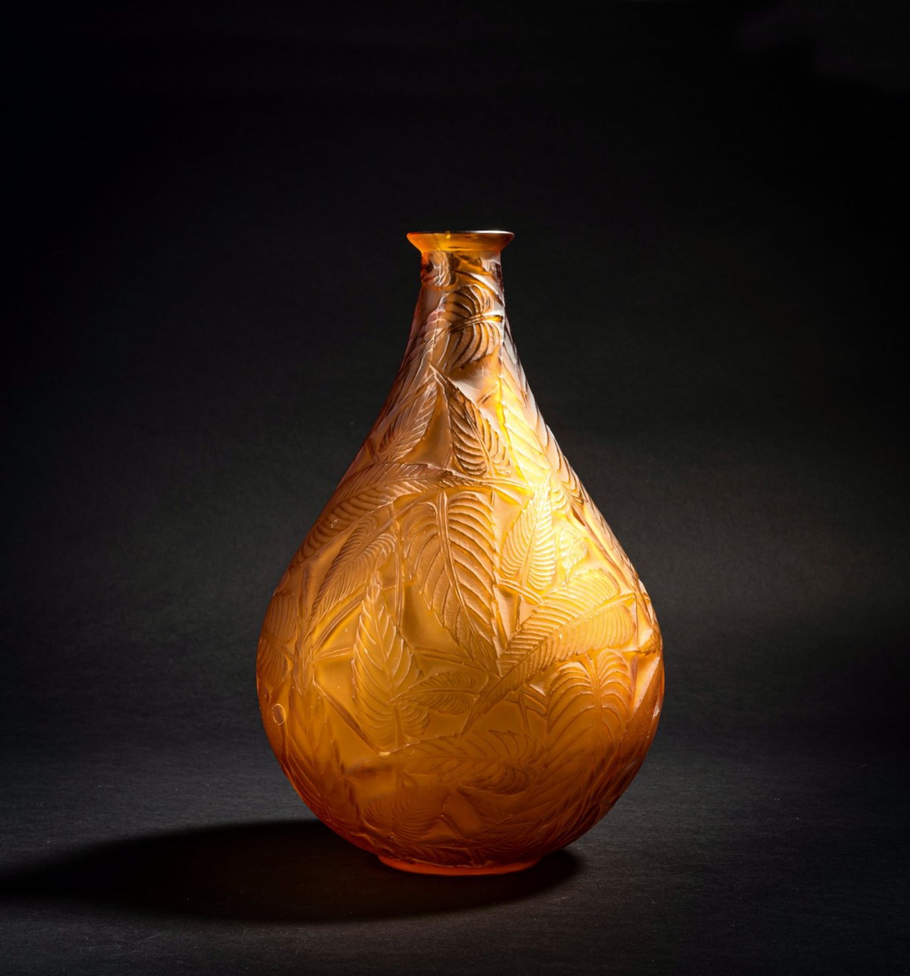 René Lalique, Vase 'Sauges', 1923