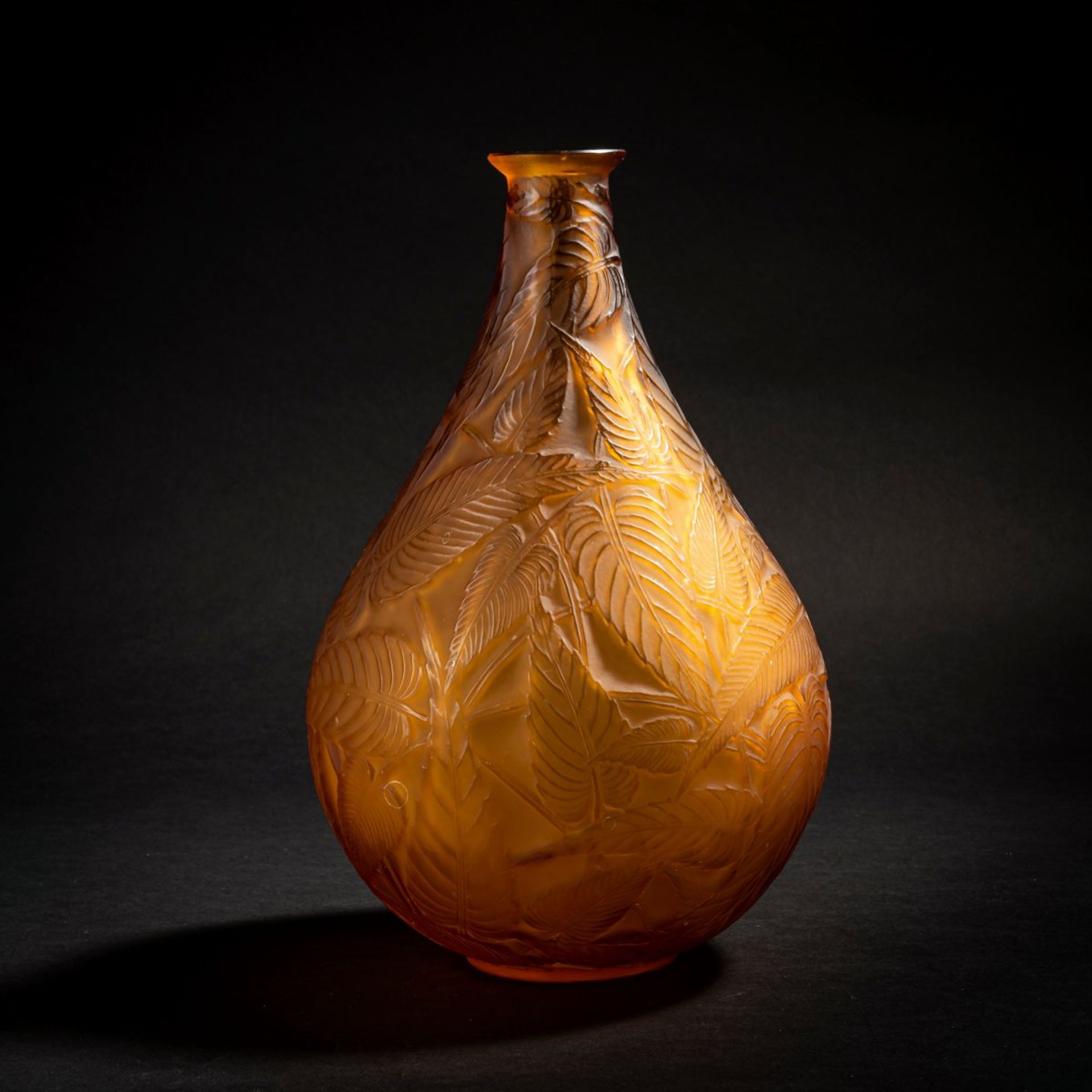 René Lalique, Vase 'Sauges', 1923 - Image 3 of 4